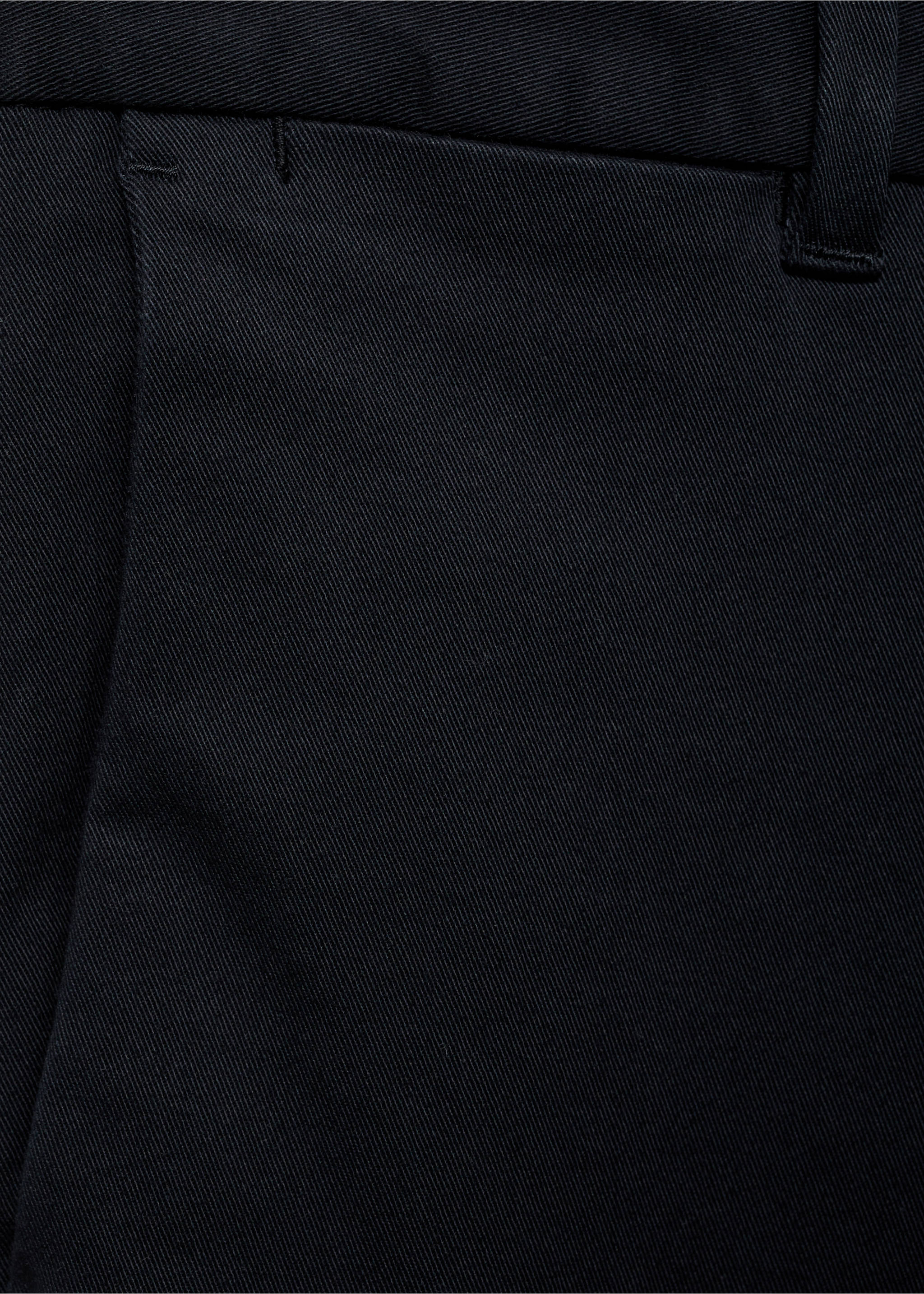 Pantalón Barna slim fit chino sarga - Detalle del artículo 8, Azul marino oscuro. Ref: 87052888-00.