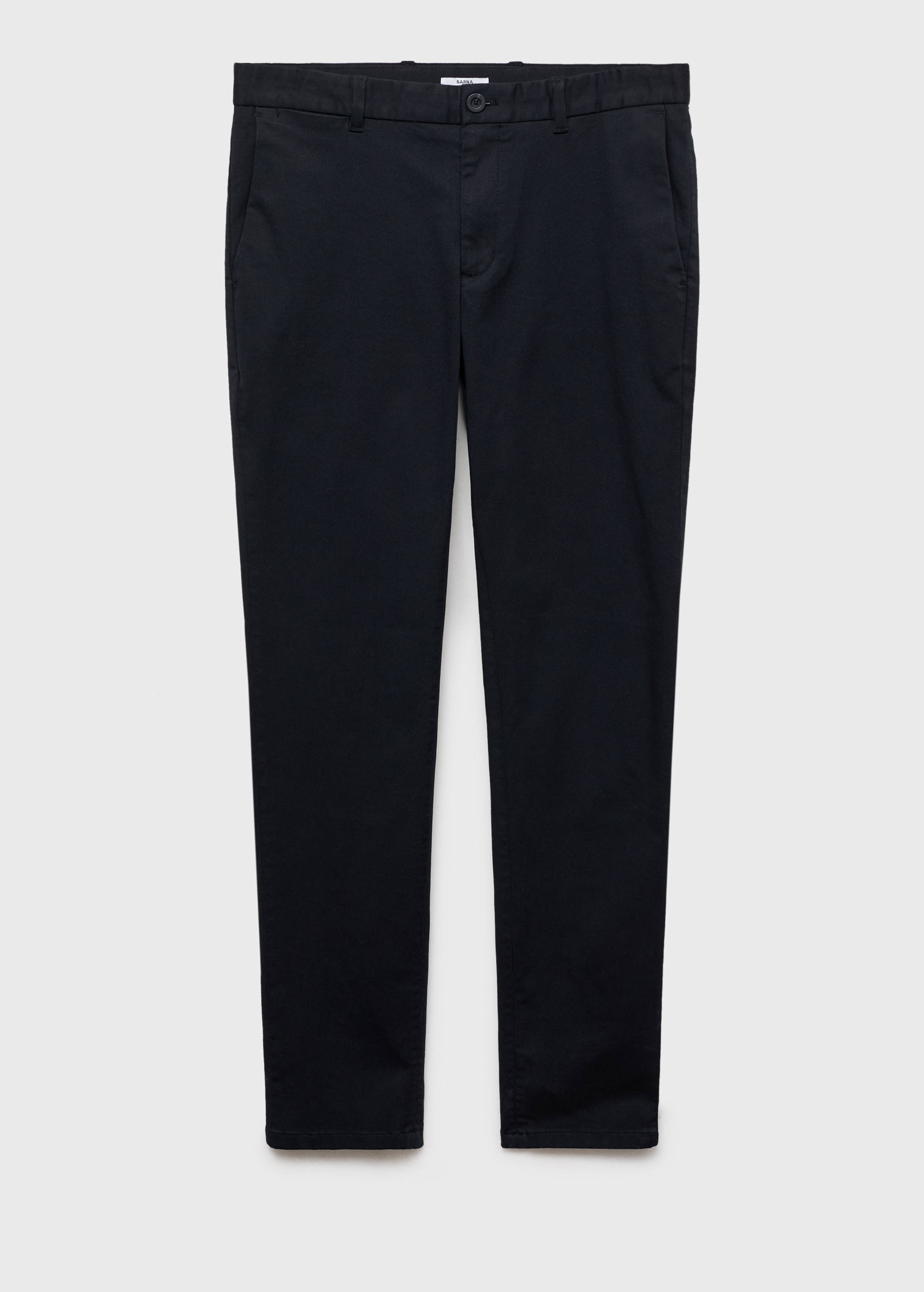 Pantalon Barna slim-fit en sergé - Article sans modèle