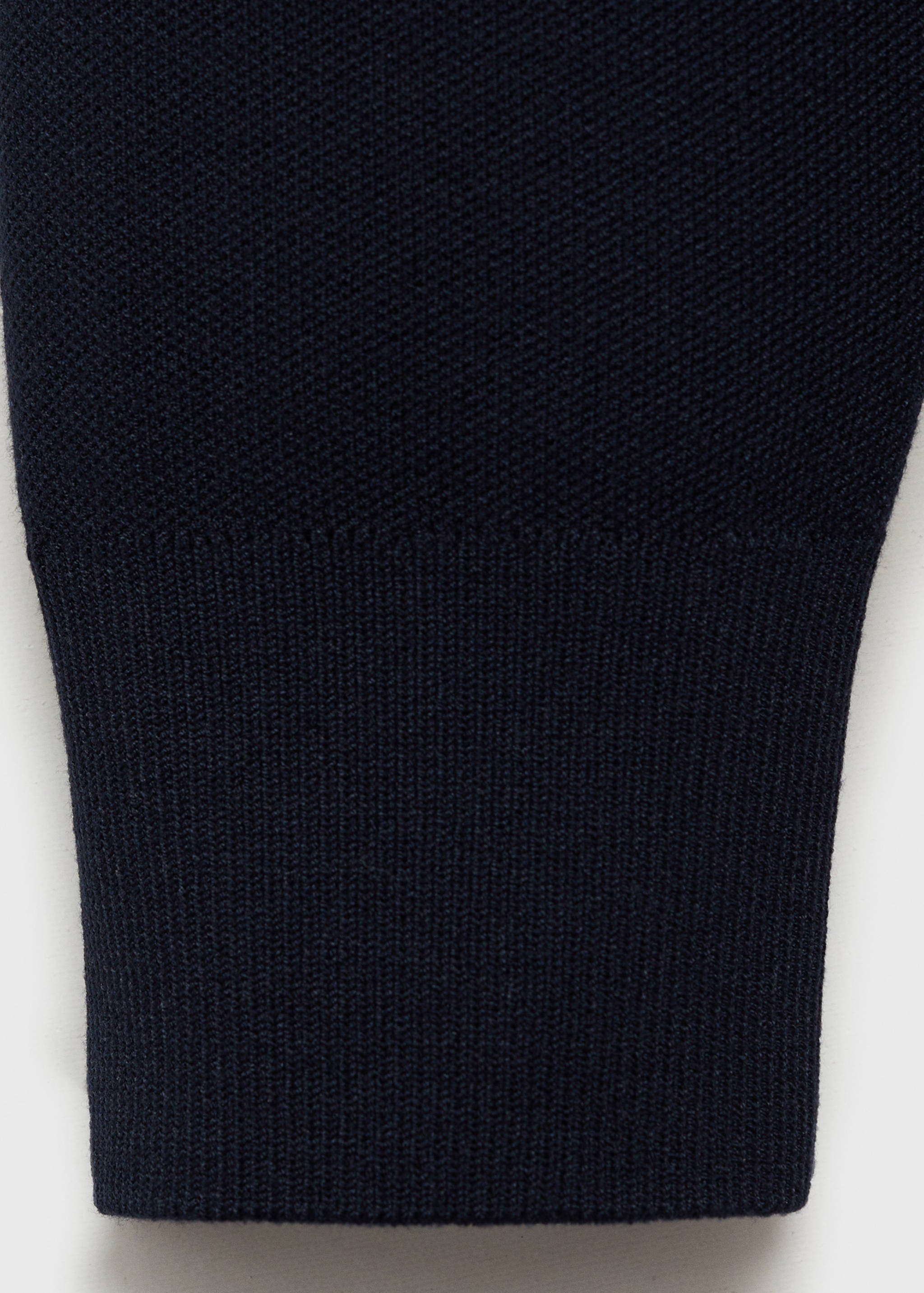 Zipped knit cardigan - Details of the article 0