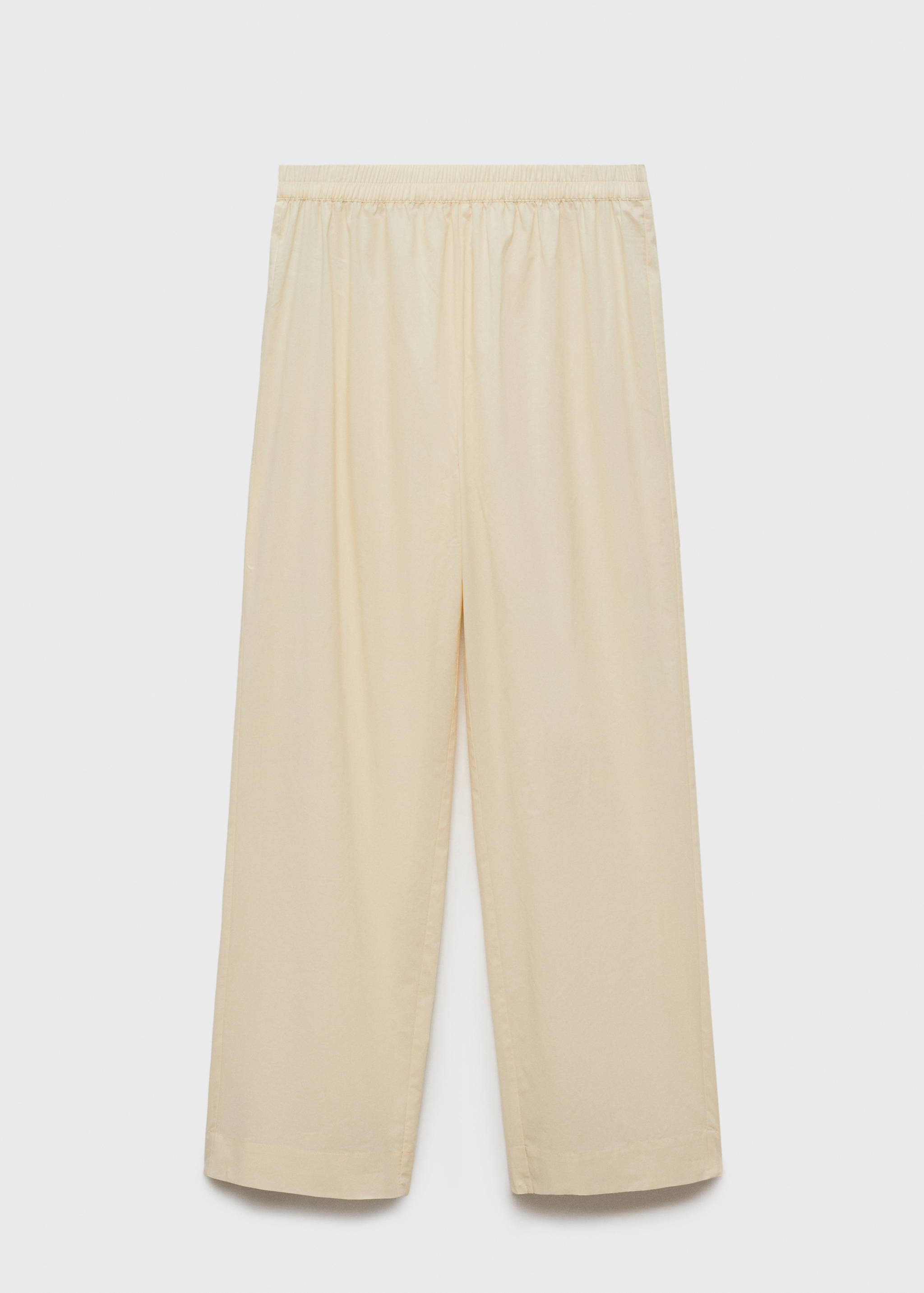 Pantalon en coton garment washed - Article sans modèle