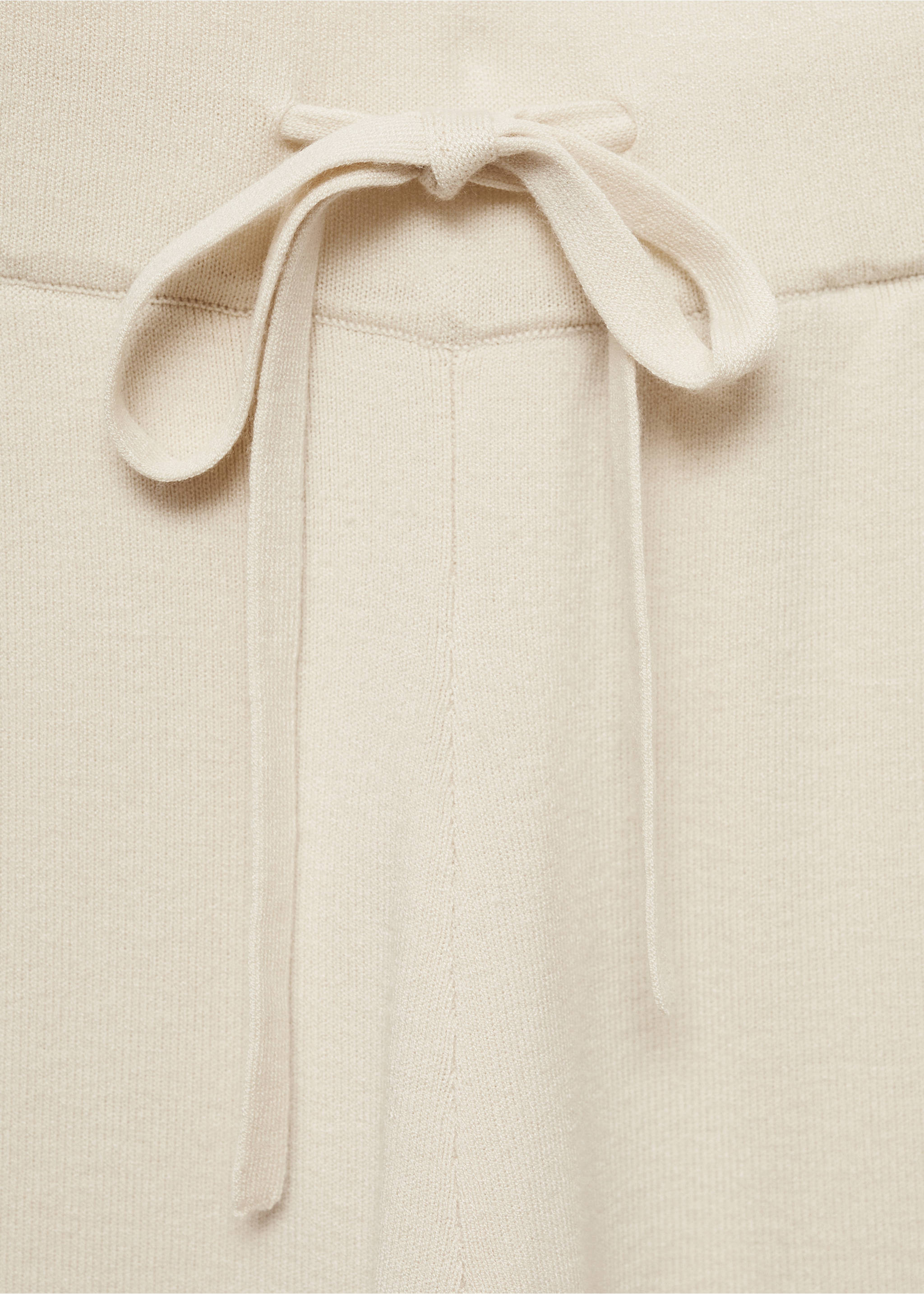 Gerippte Strickhose - Detail des Artikels 8, Hellgrau/Pastellgrau. Ref: 87052897-00.