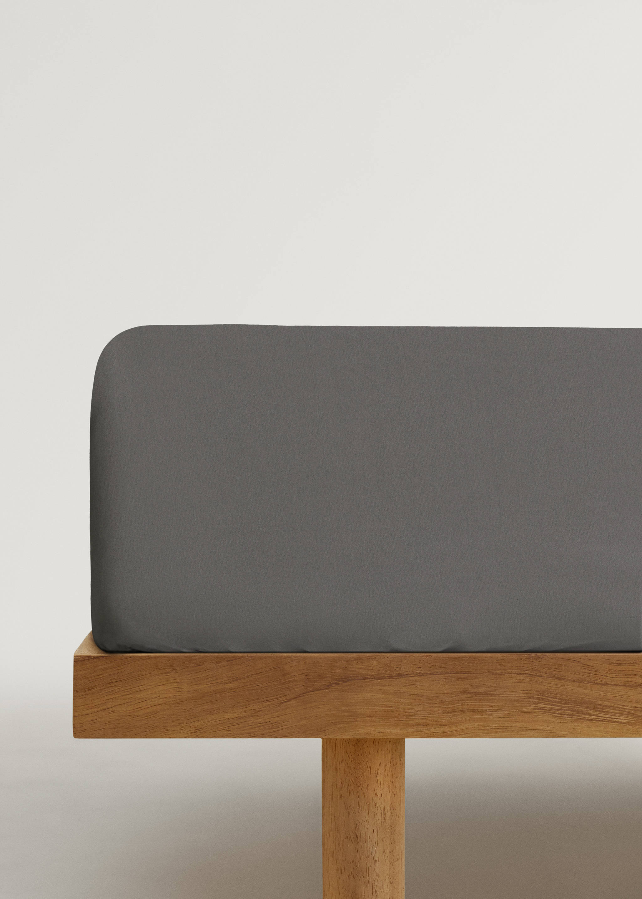 Drap-housse percale de coton 300 fils lit 150 cm - Article sans modèle