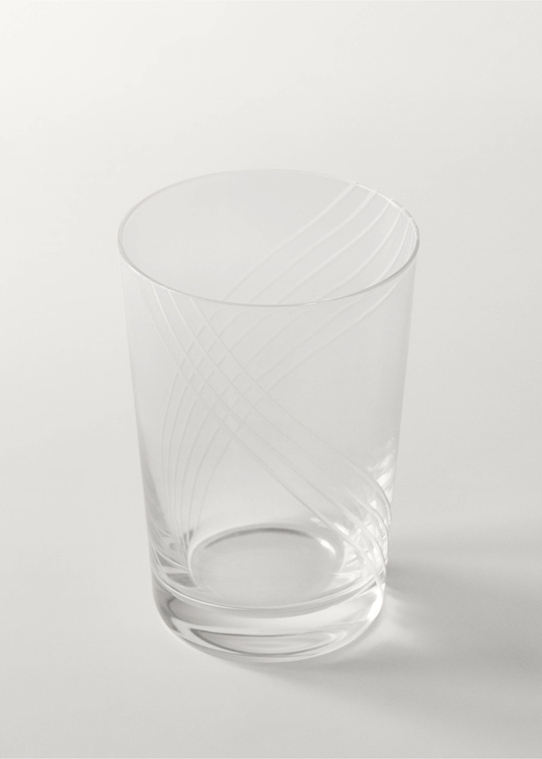 Glas mit Wellenmuster - Detail des Artikels 3, Eisgrau. Ref: 87052929-00.
