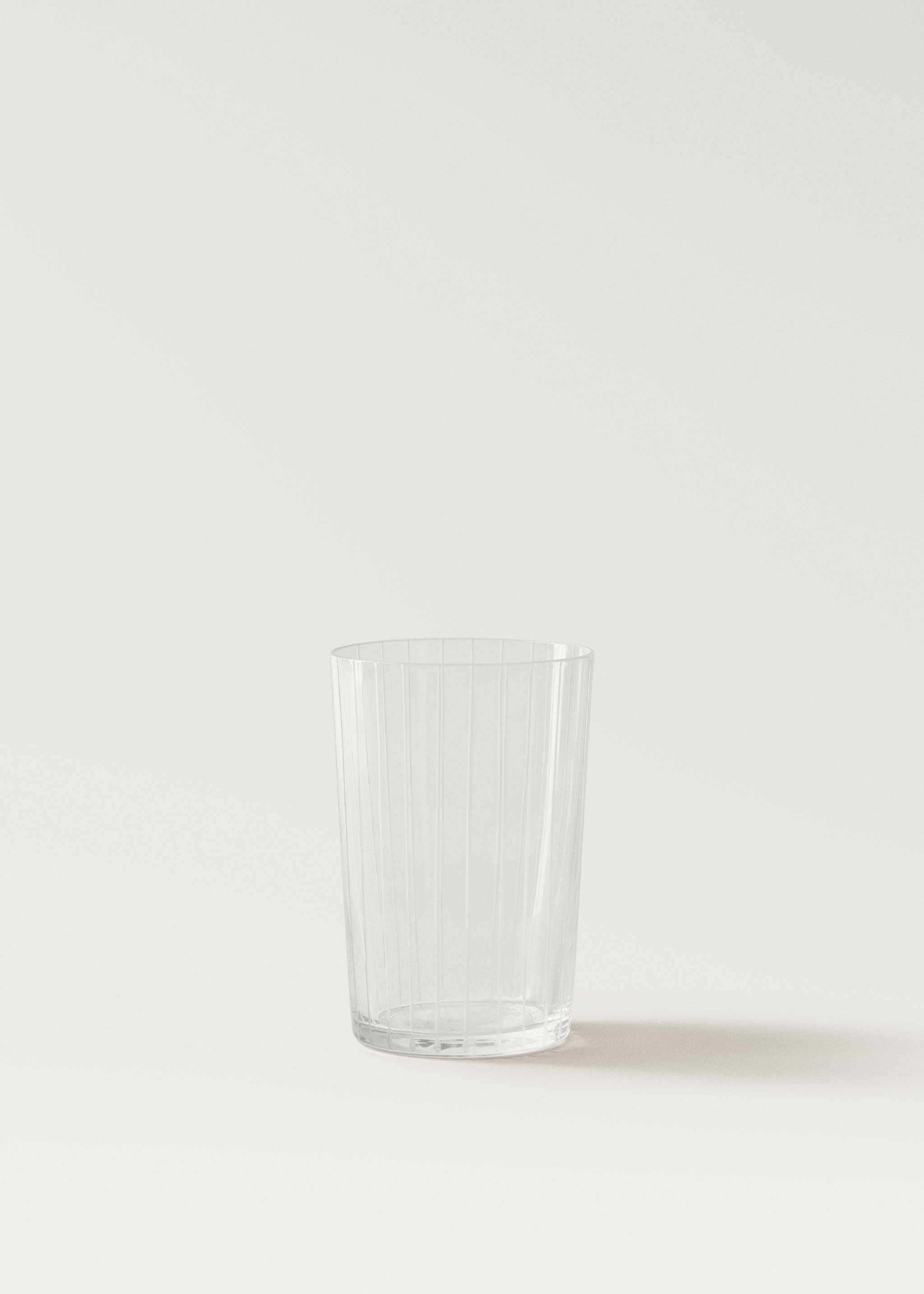 Glass with striped detail - Article without model