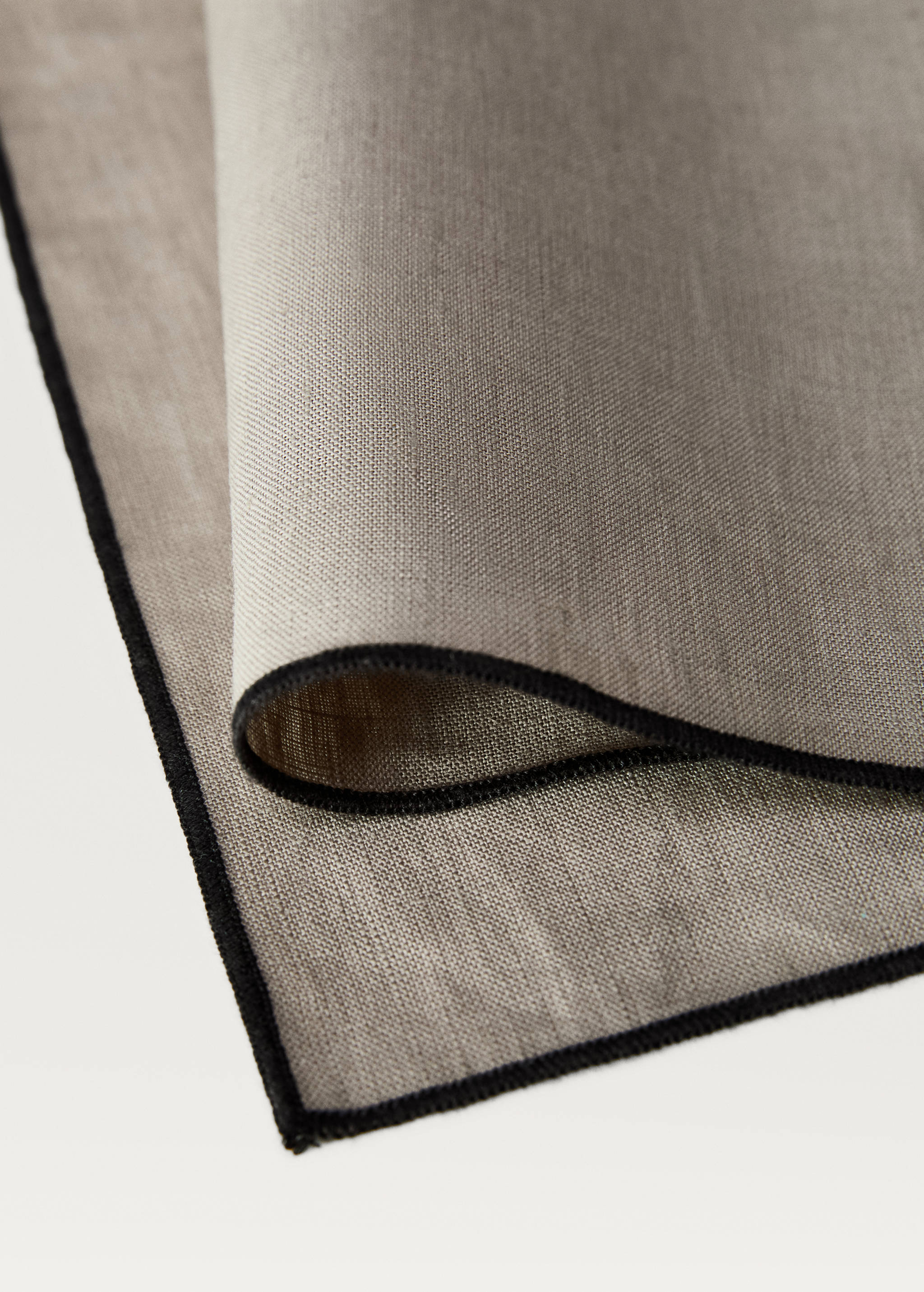 Tischset aus Leinen mit Bordüre - Detail des Artikels 1