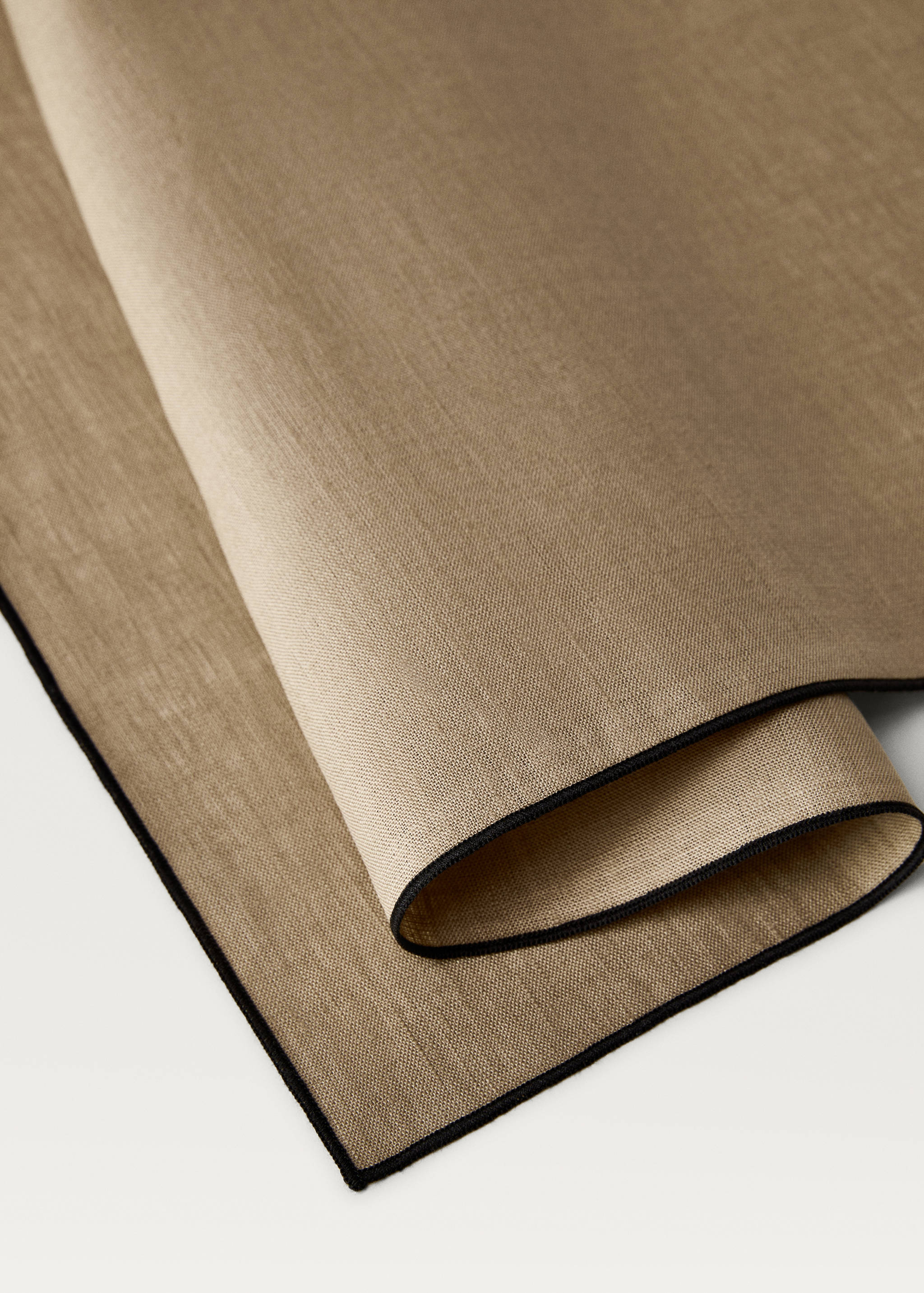 Tischset aus Leinen mit Bordüre - Detail des Artikels 1