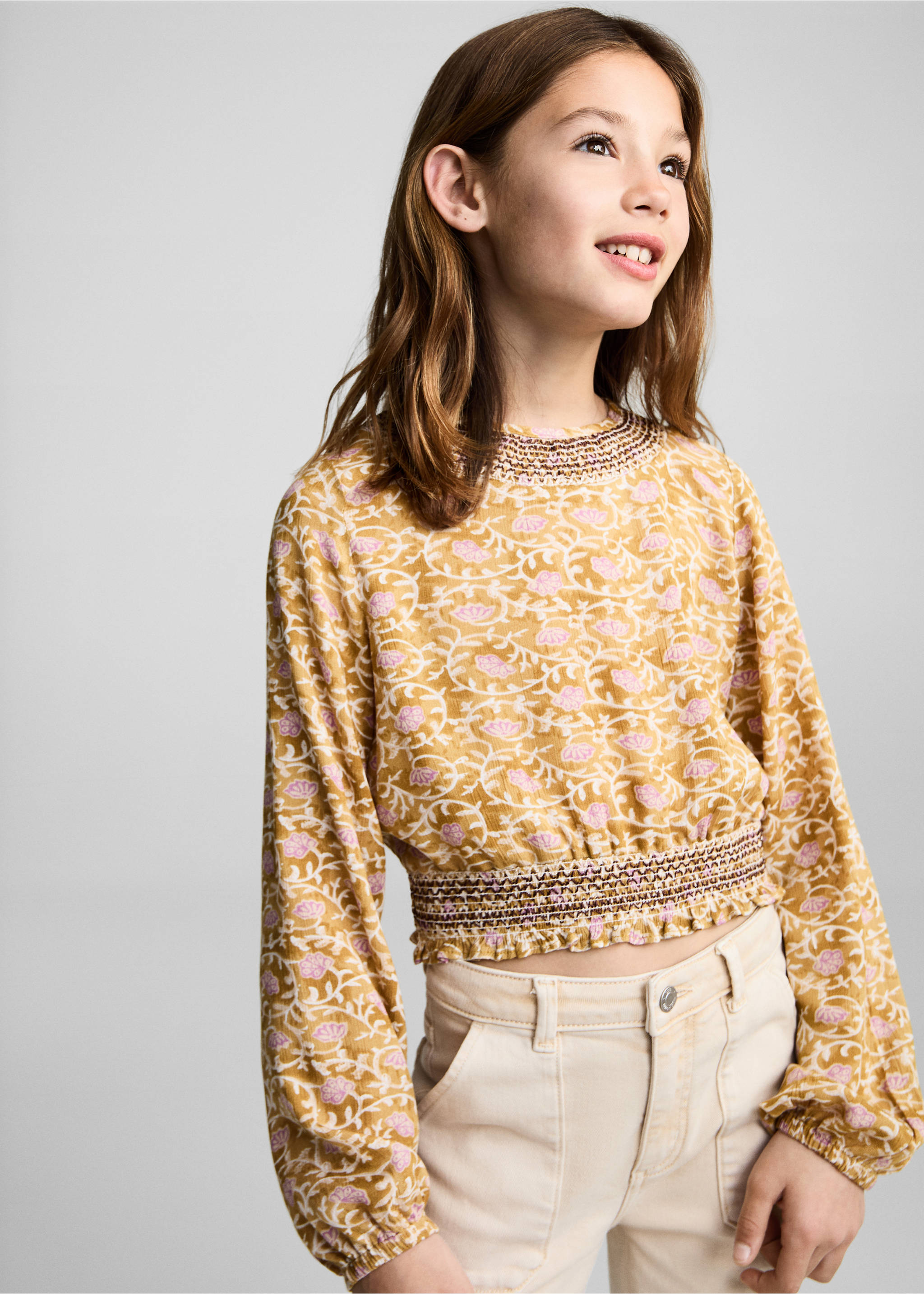 Jean poche utilitaire - Plan moyen, Écru. Ref: 87053270-00.