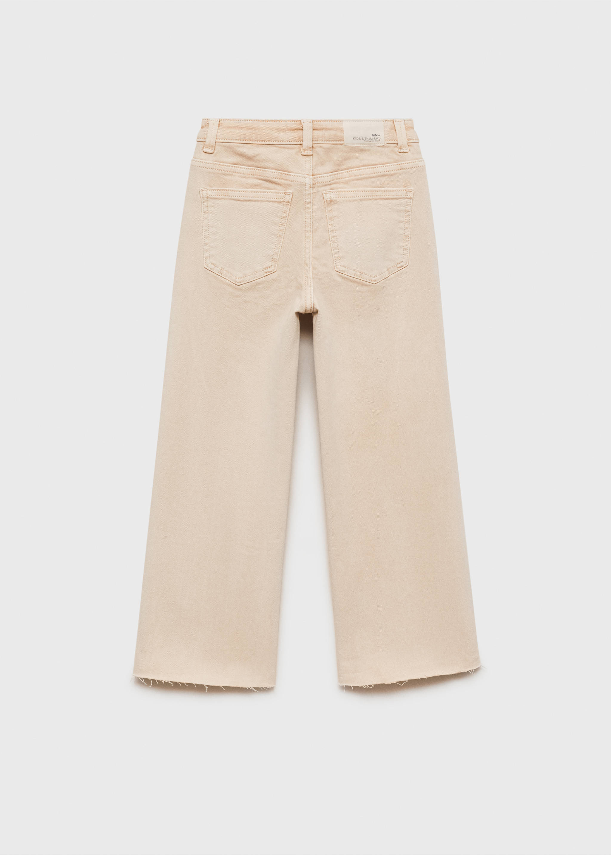 Jean poche utilitaire - Verso de l’article, Écru. Ref: 87053270-00.