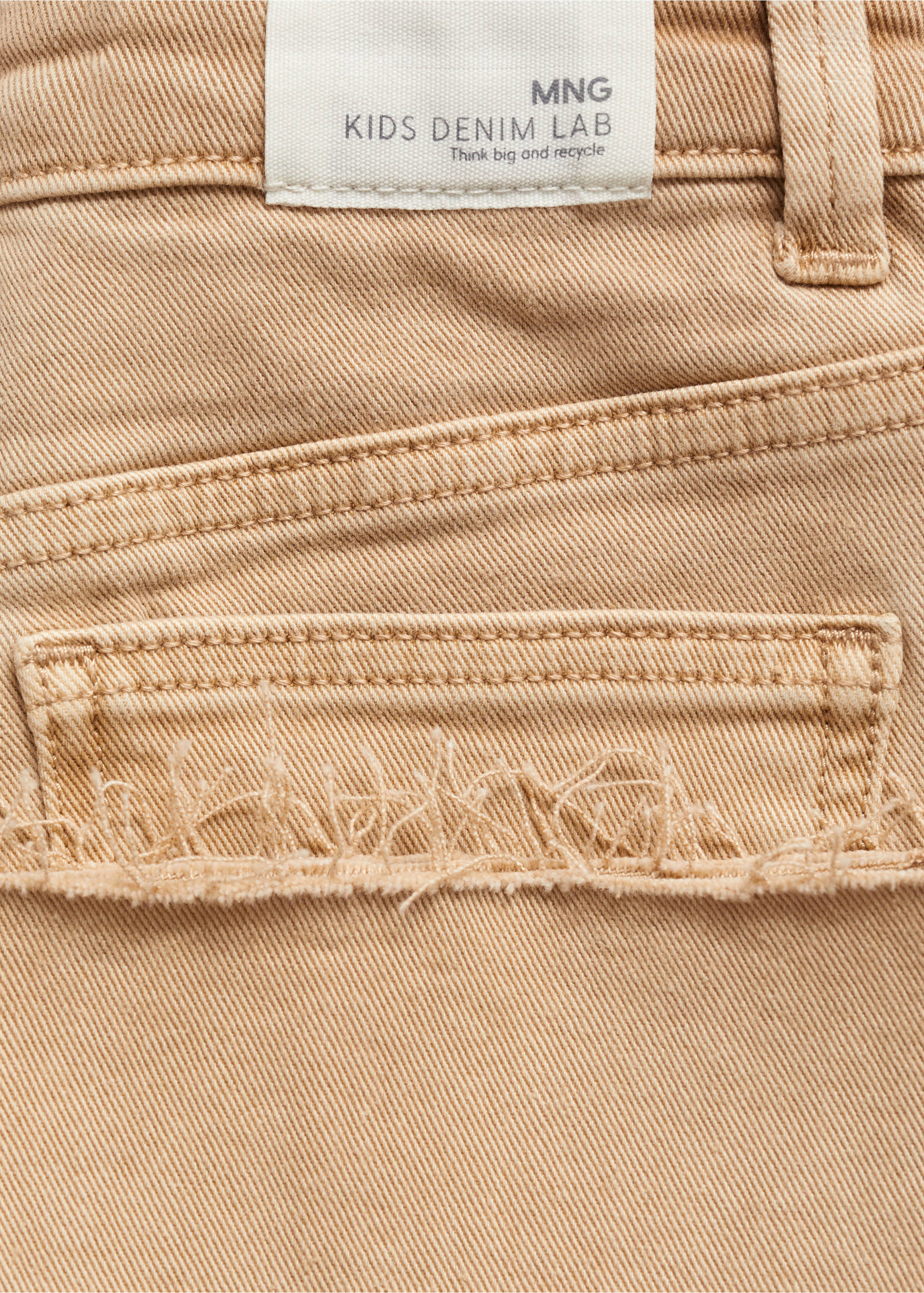 Utility pocket jeans - Details of the article 0, Medium Brown. Ref: 87053270-00.