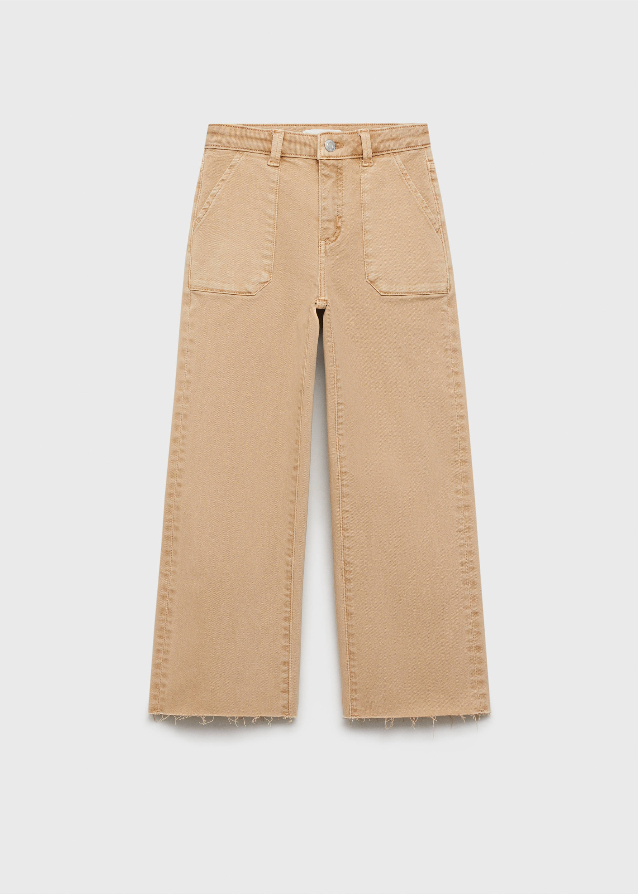 Utility pocket jeans - Article without model, Medium Brown. Ref: 87053270-00.