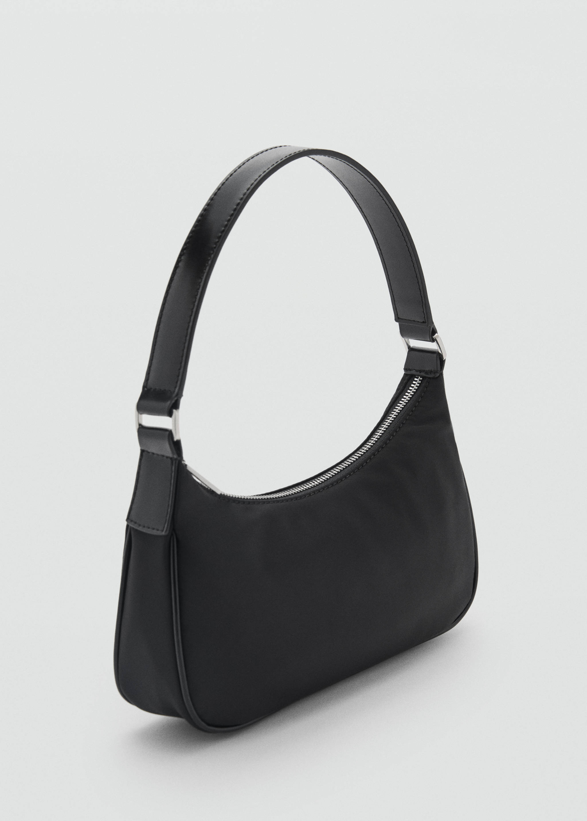 Small nylon shoulder bag - Medium plane