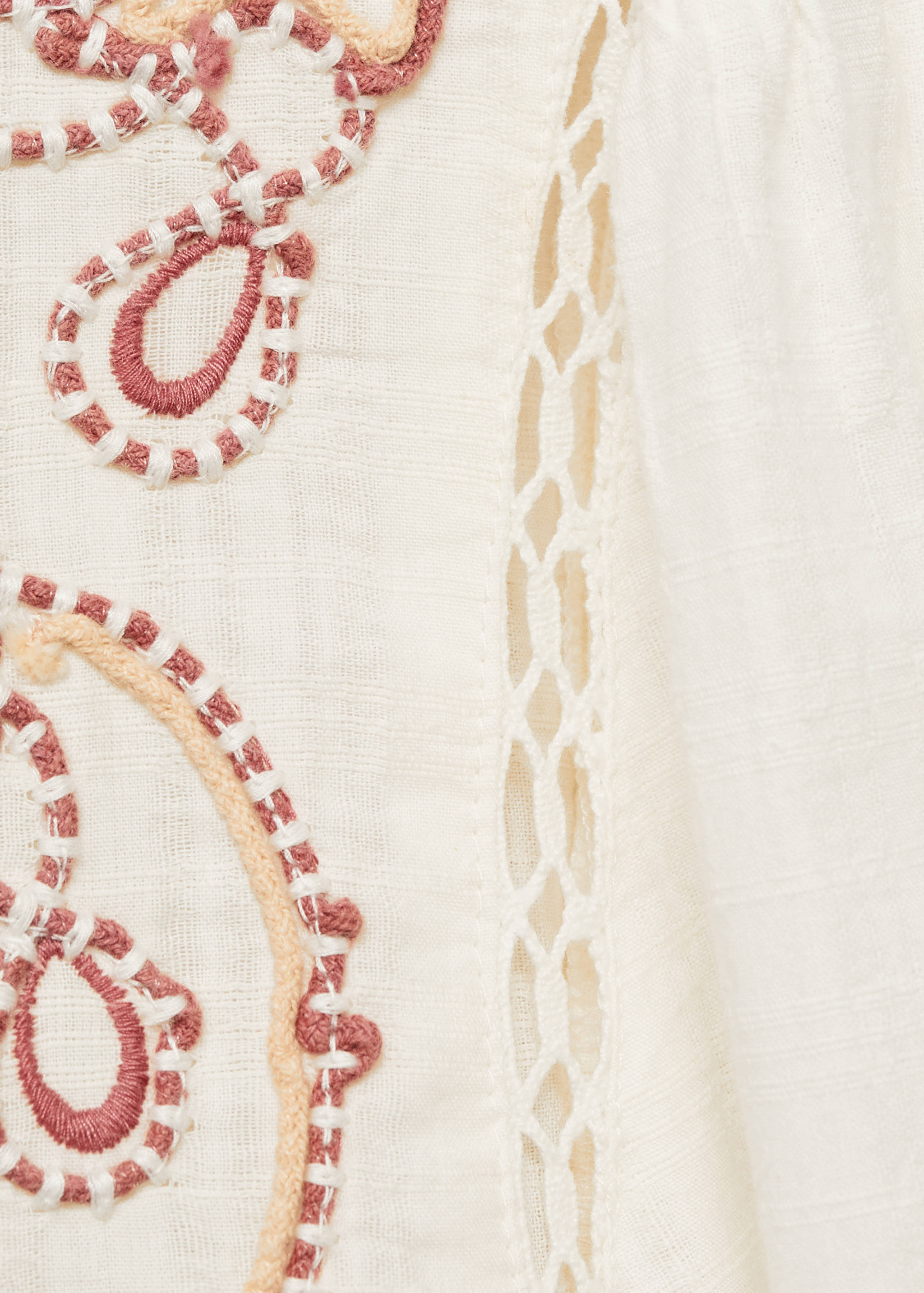 Geborduurde katoenen blouse - Detail van het artikel 8