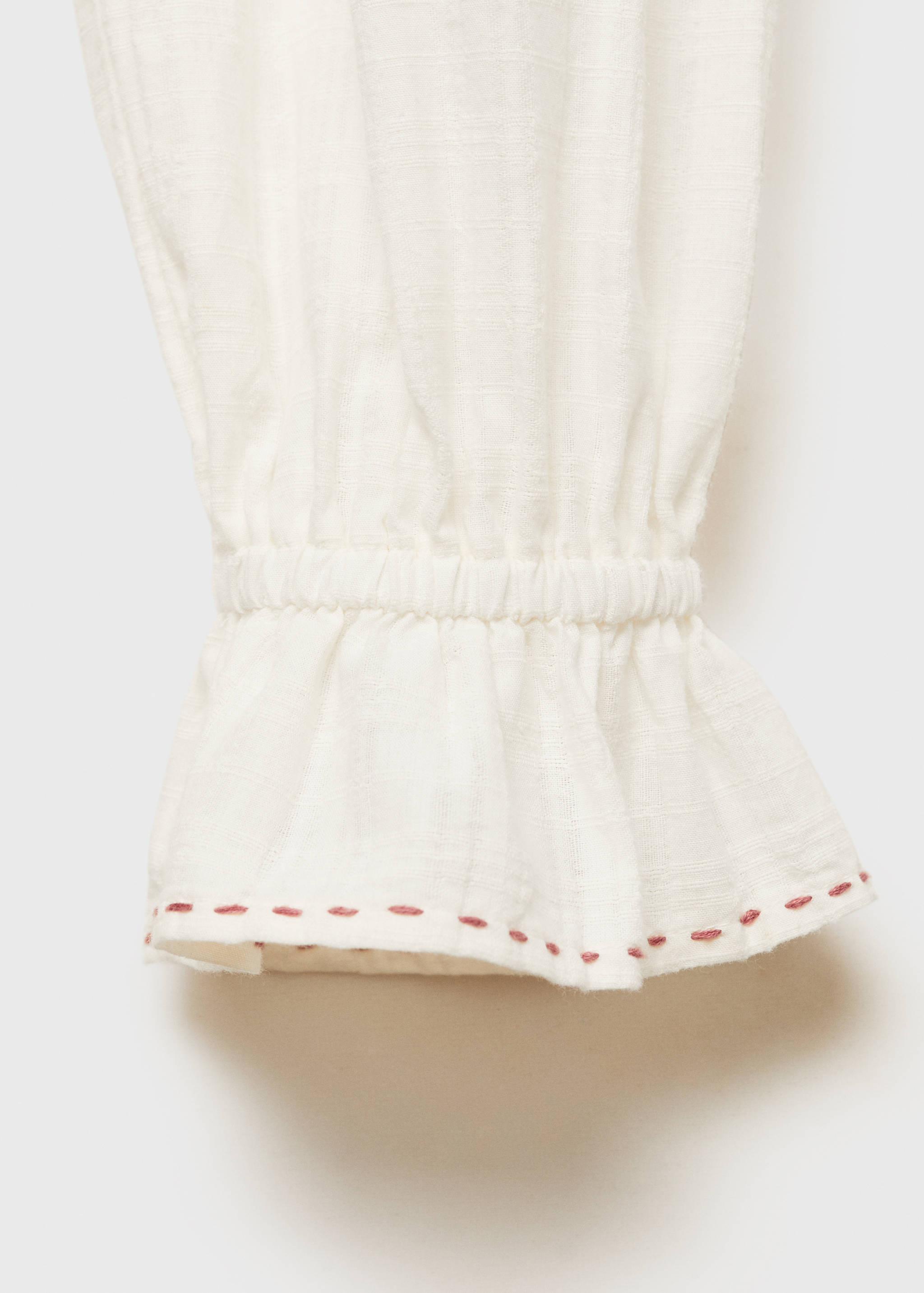 Geborduurde katoenen blouse - Detail van het artikel 0