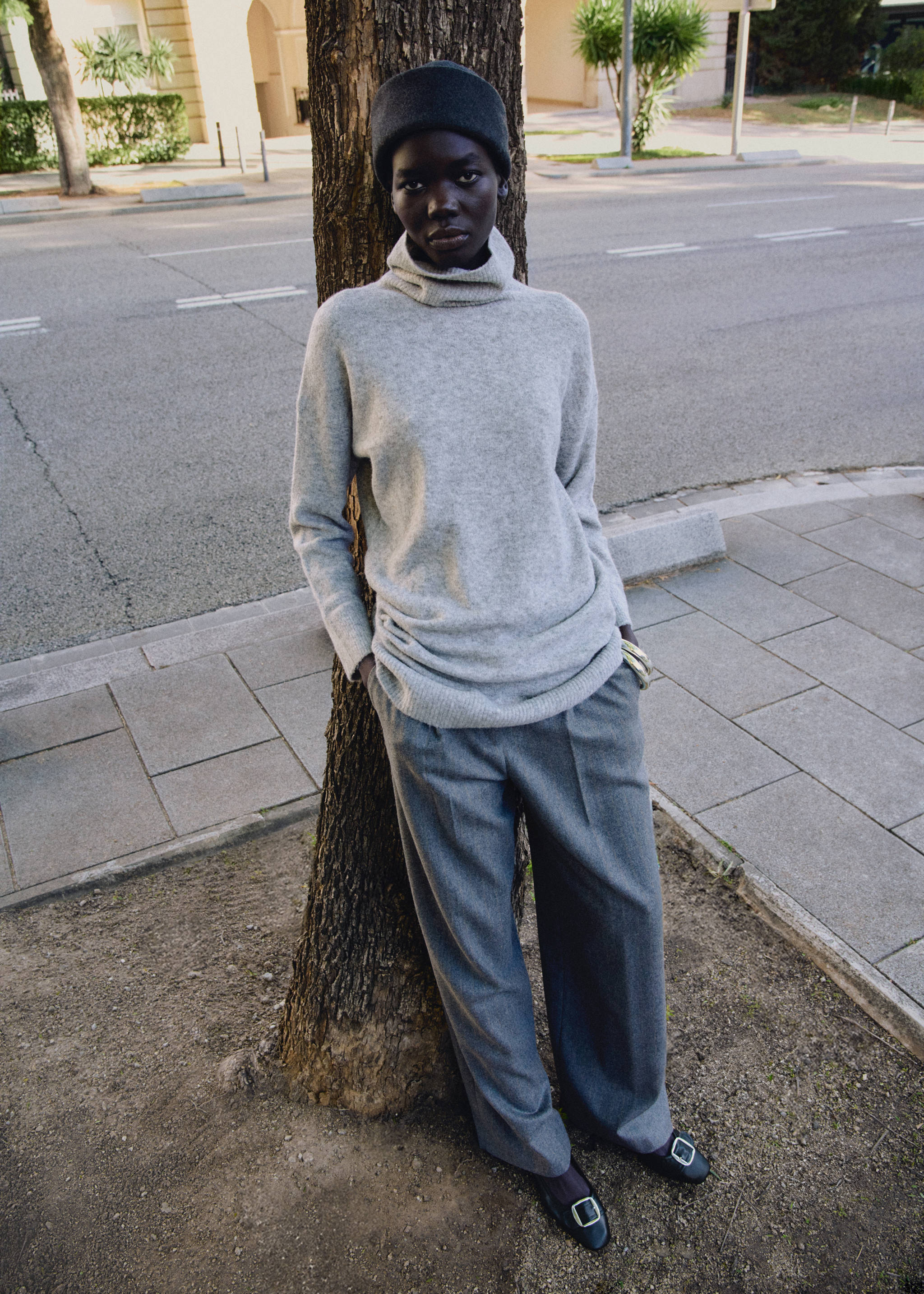 Buckle leather shoes - General plane