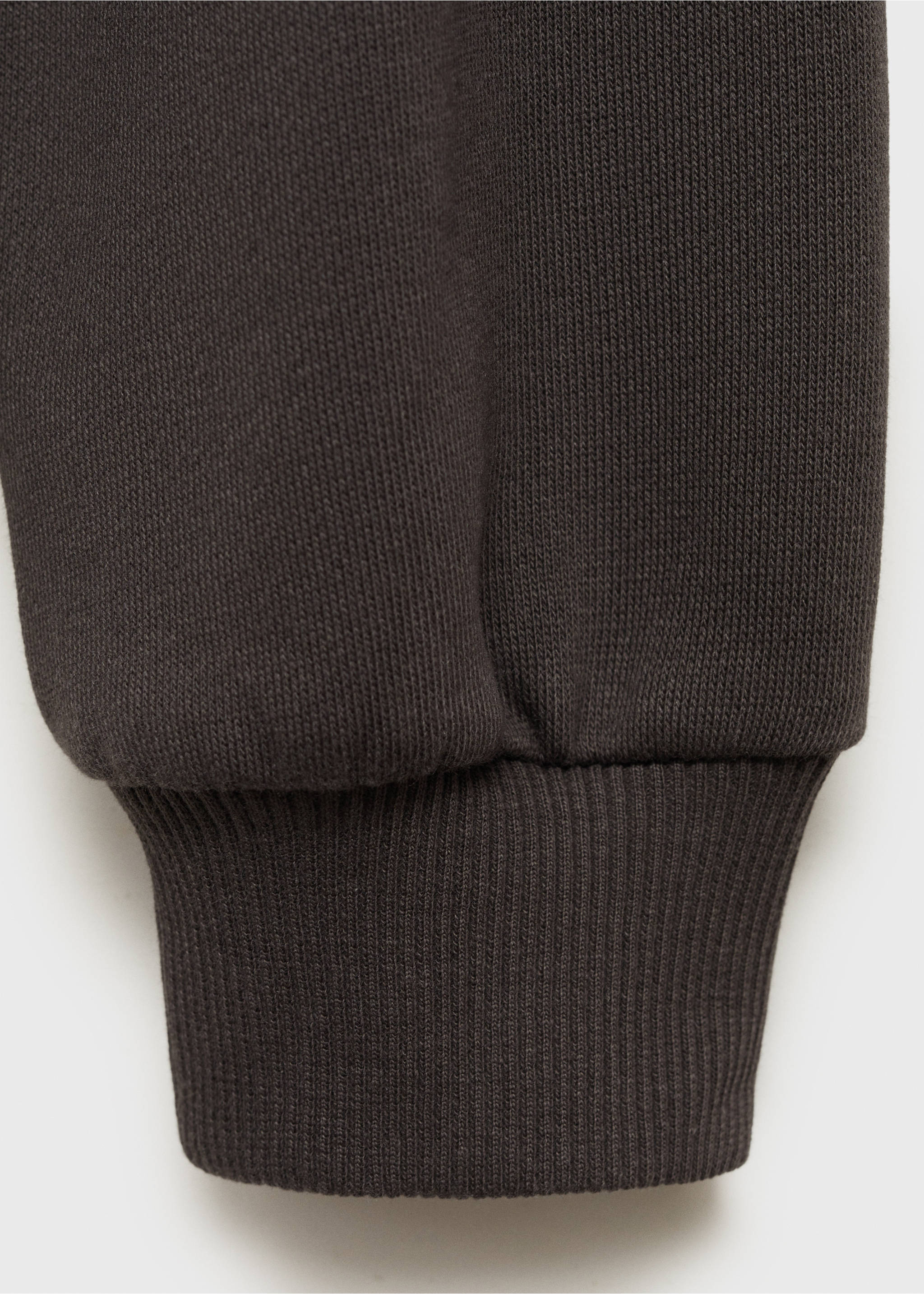 Suéter pormenor croché - Pormenor do artigo 0, Cinzento-carvão. Ref: 87053644-00.