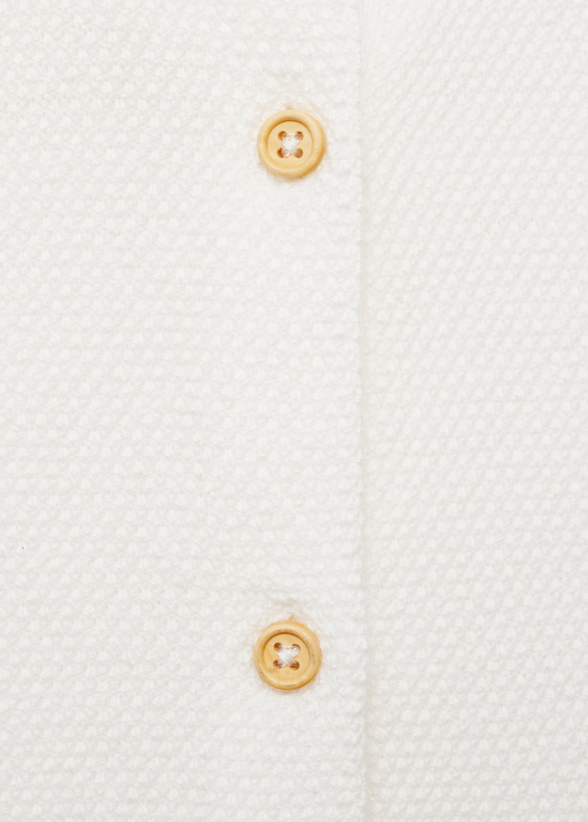 Knitted button cardigan - Details of the article 8