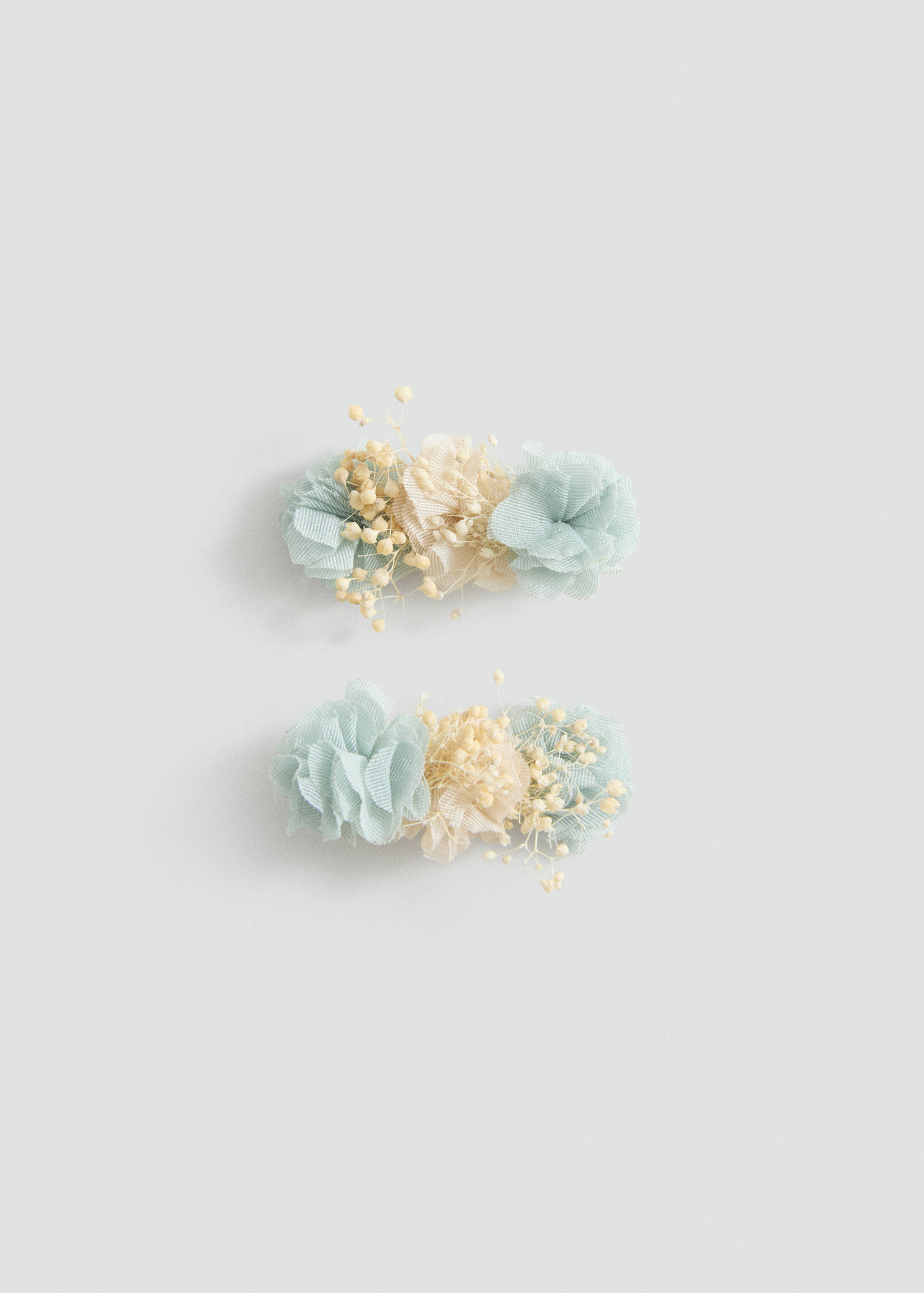 Pack of 2 floral hair clips - Article without model