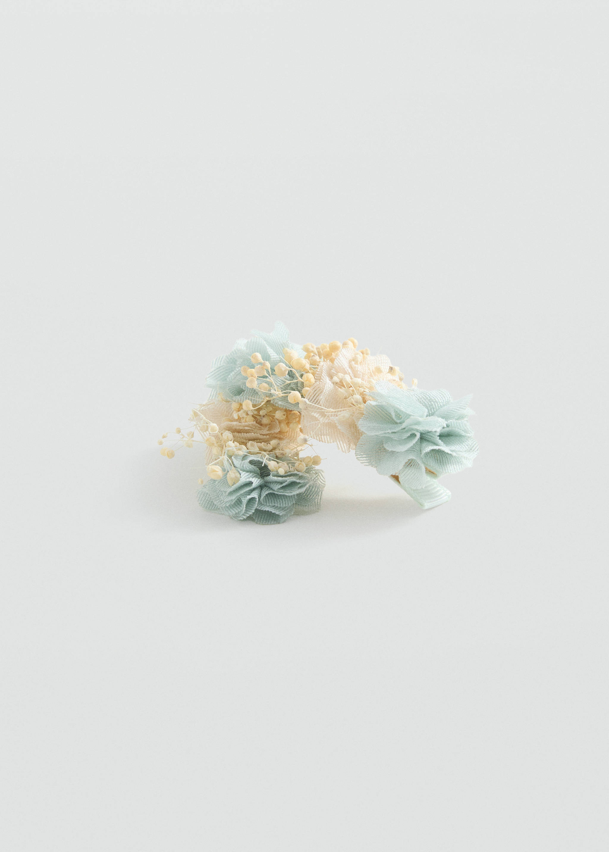 Pack of 2 floral hair clips - Details of the article 1