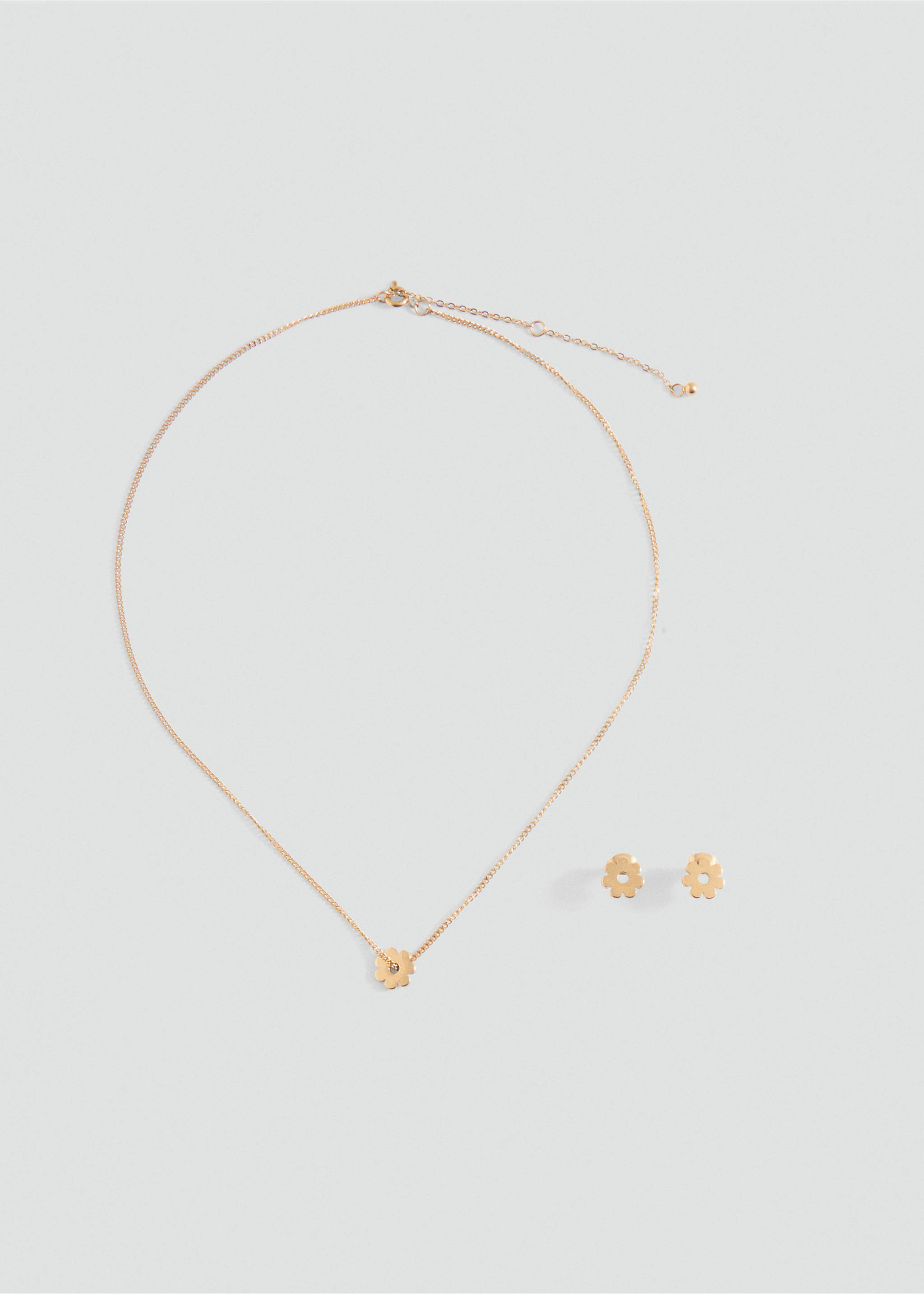 Set van ketting en oorbellen - Artikel zonder model, Goud. Ref: 87053651-00.