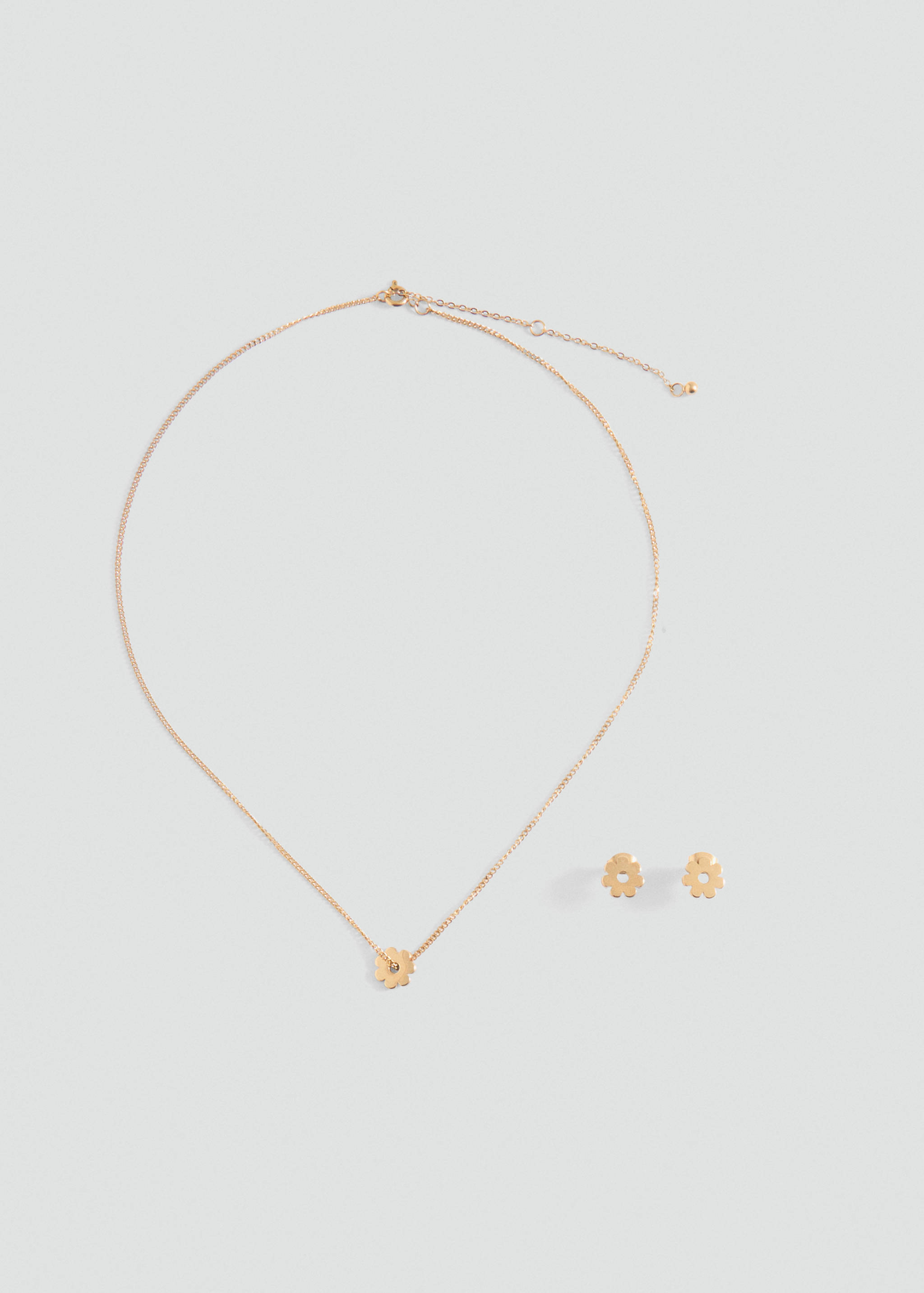 Set van ketting en oorbellen - Artikel zonder model