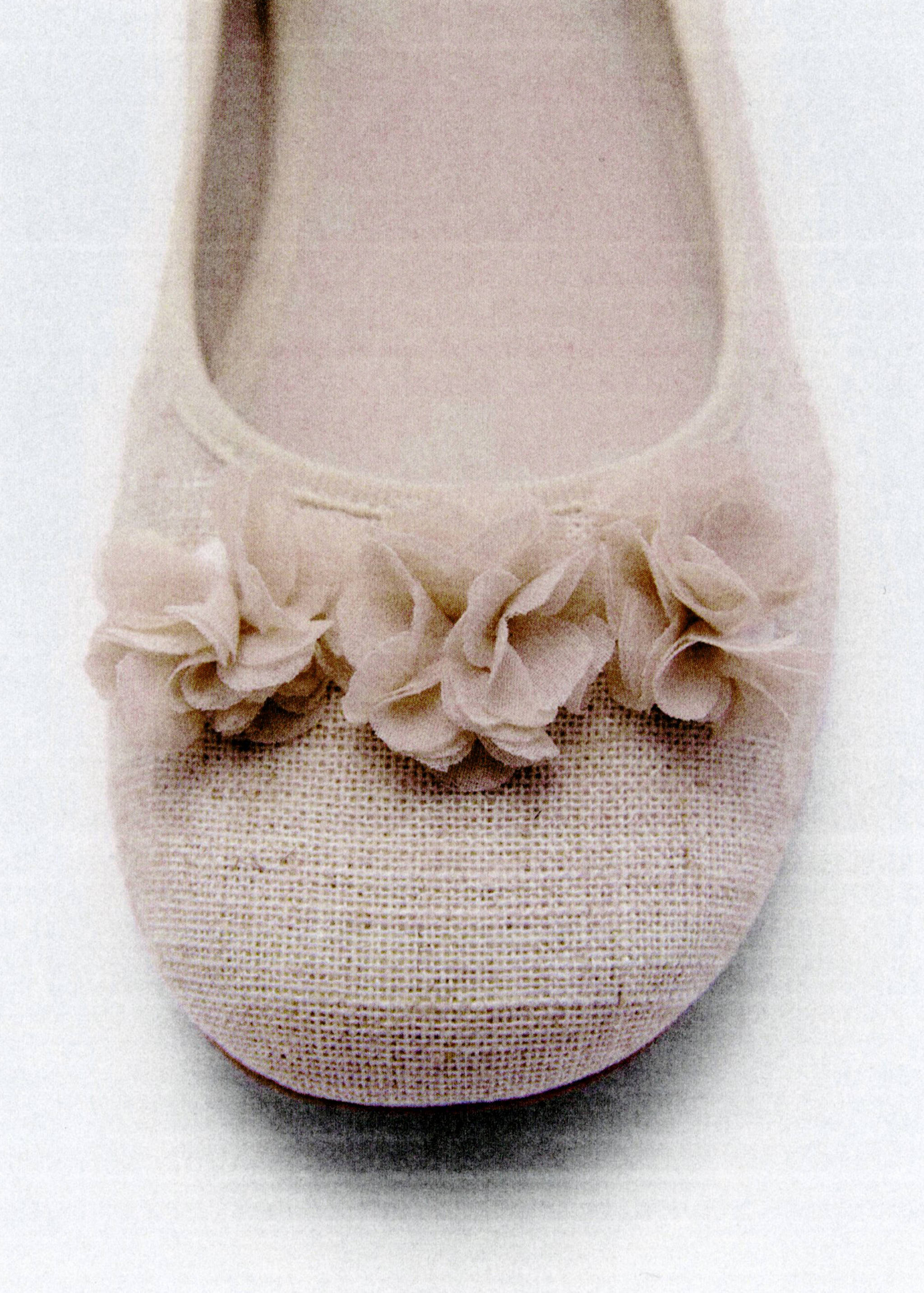 Ballet flats with flower embellishment - Details of the article 5