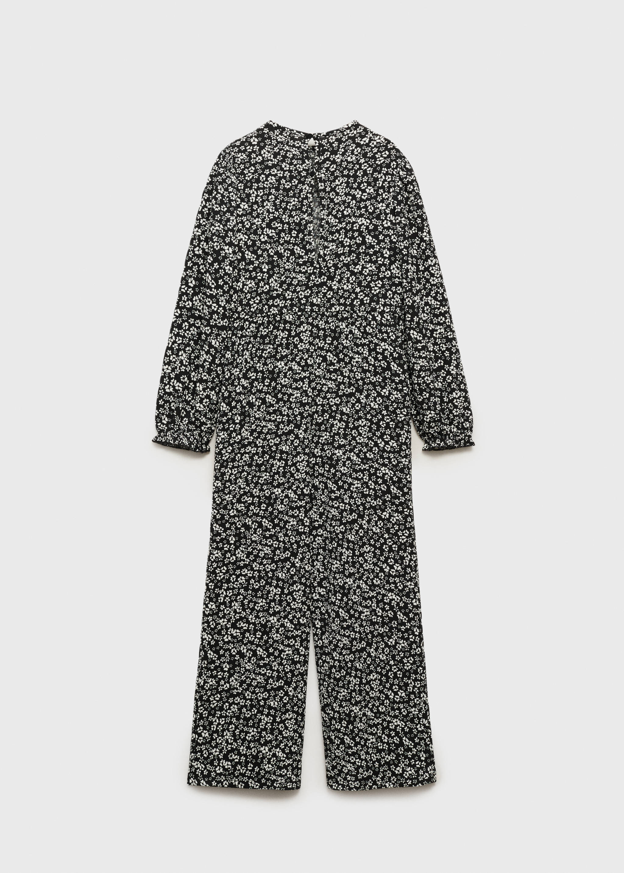 Combinaison en imprimé floral - Verso de l’article