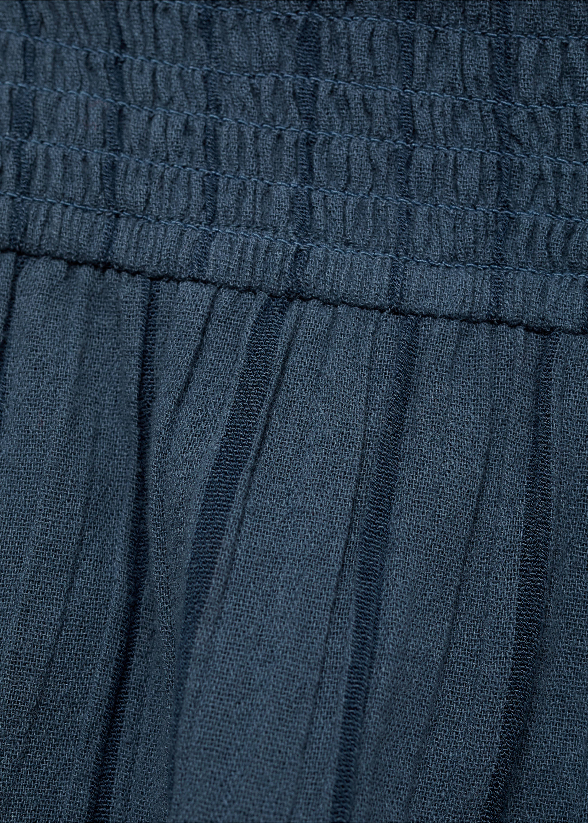Kurzer A-Linien-Rock - Detail des Artikels 8, Dunkles Marineblau. Ref: 87054065-00.