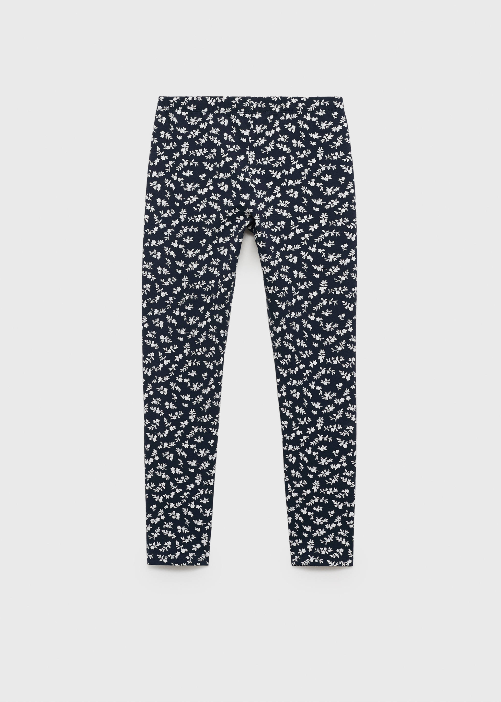 Printed leggings - Reverse of the article, Dark Navy. Ref: 87054066-00.
