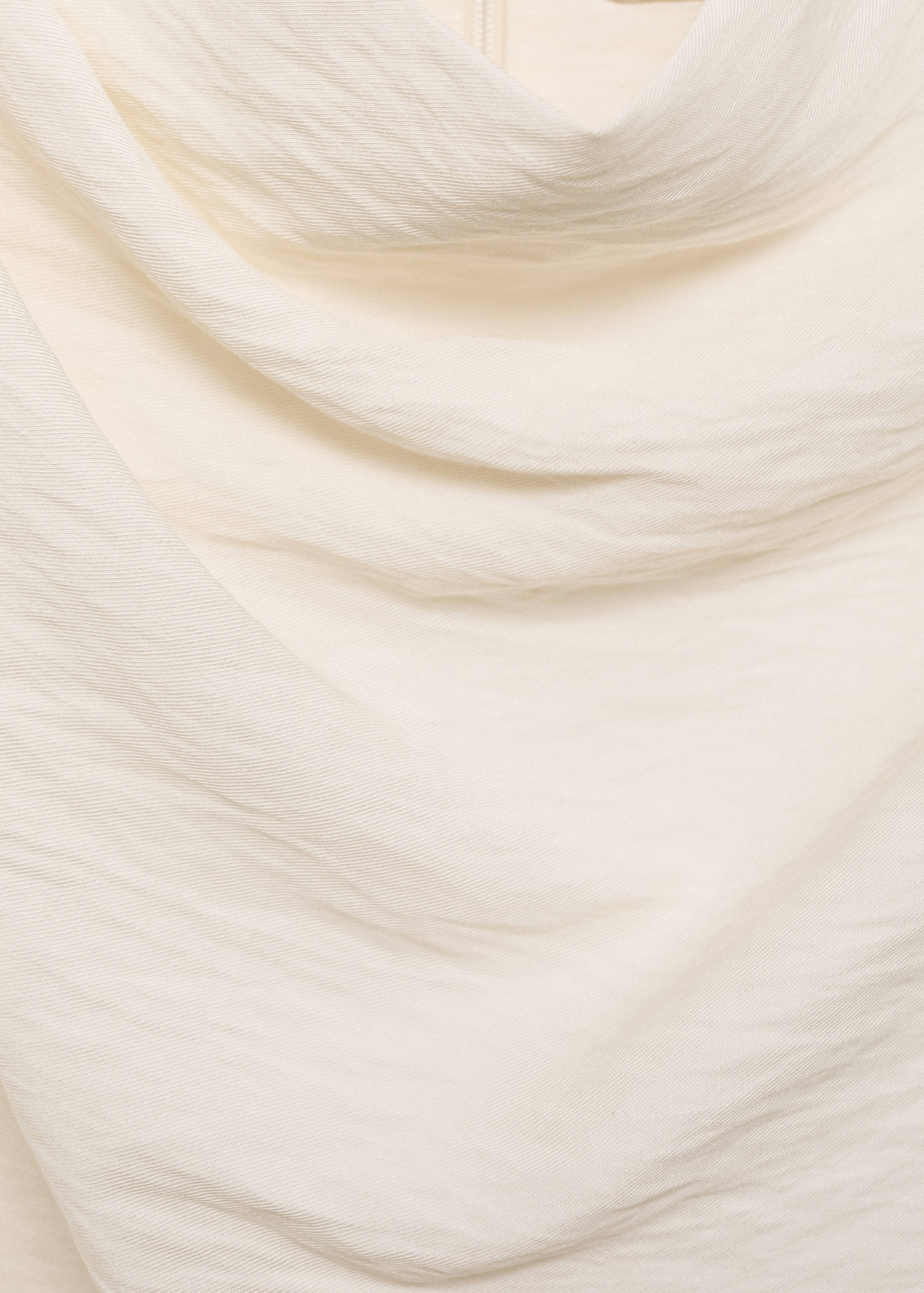 Textured draped blouse - Details of the article 8