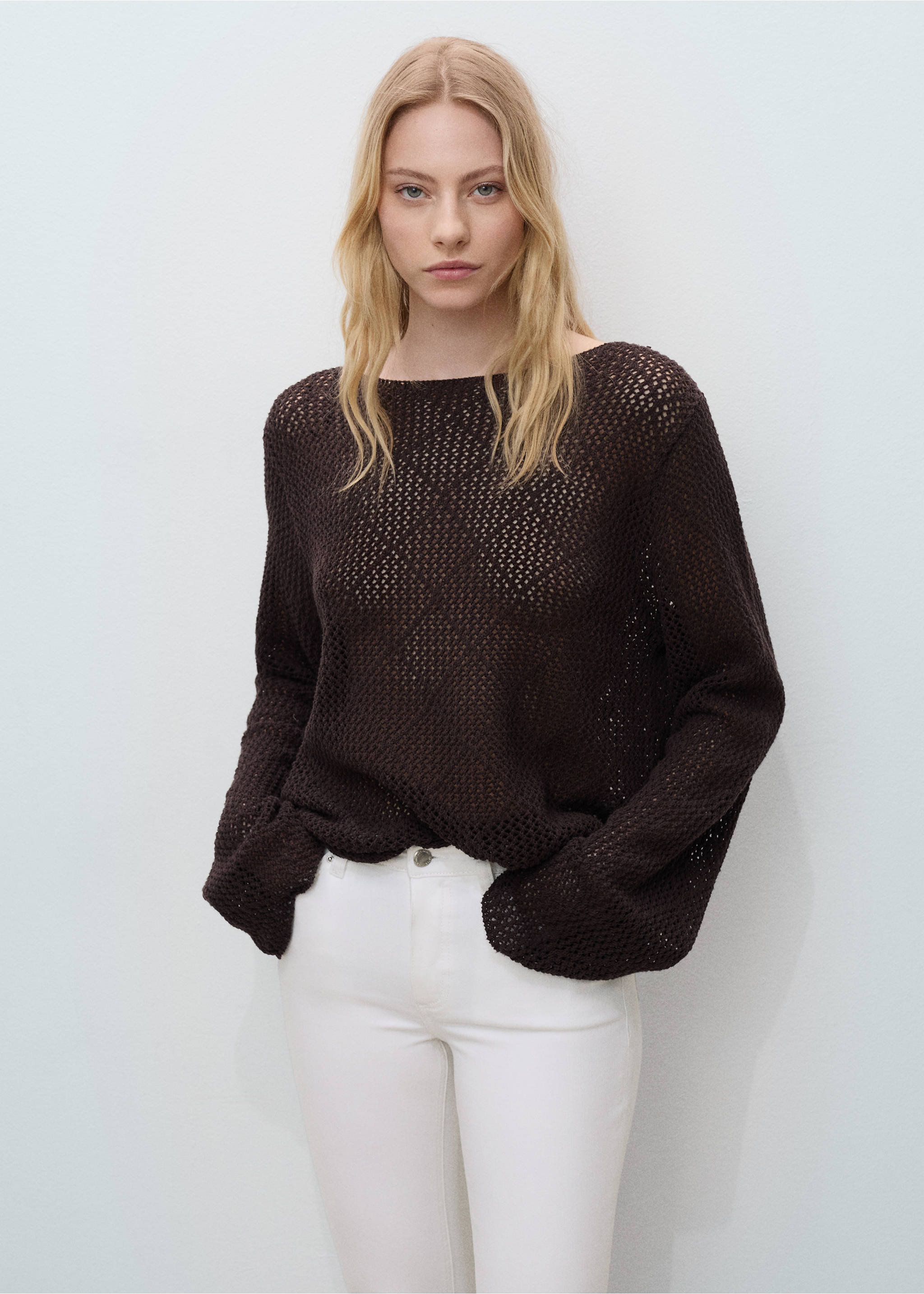 Jean skinny taille normale - Détail de l'article 1, Blanc. Ref: 87054070-00.