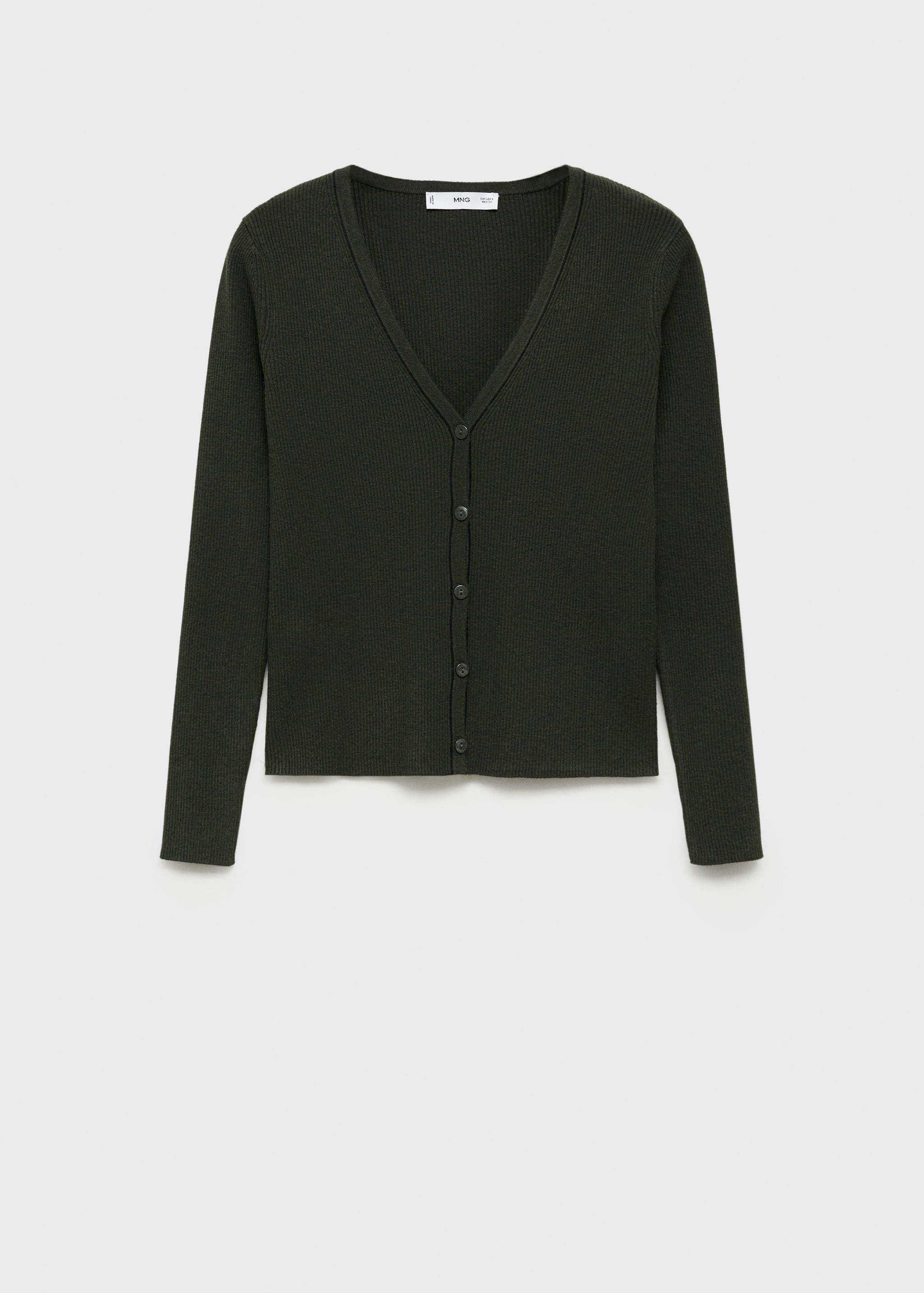 Strickcardigan mit V-Ausschnitt - Artikel ohne Model