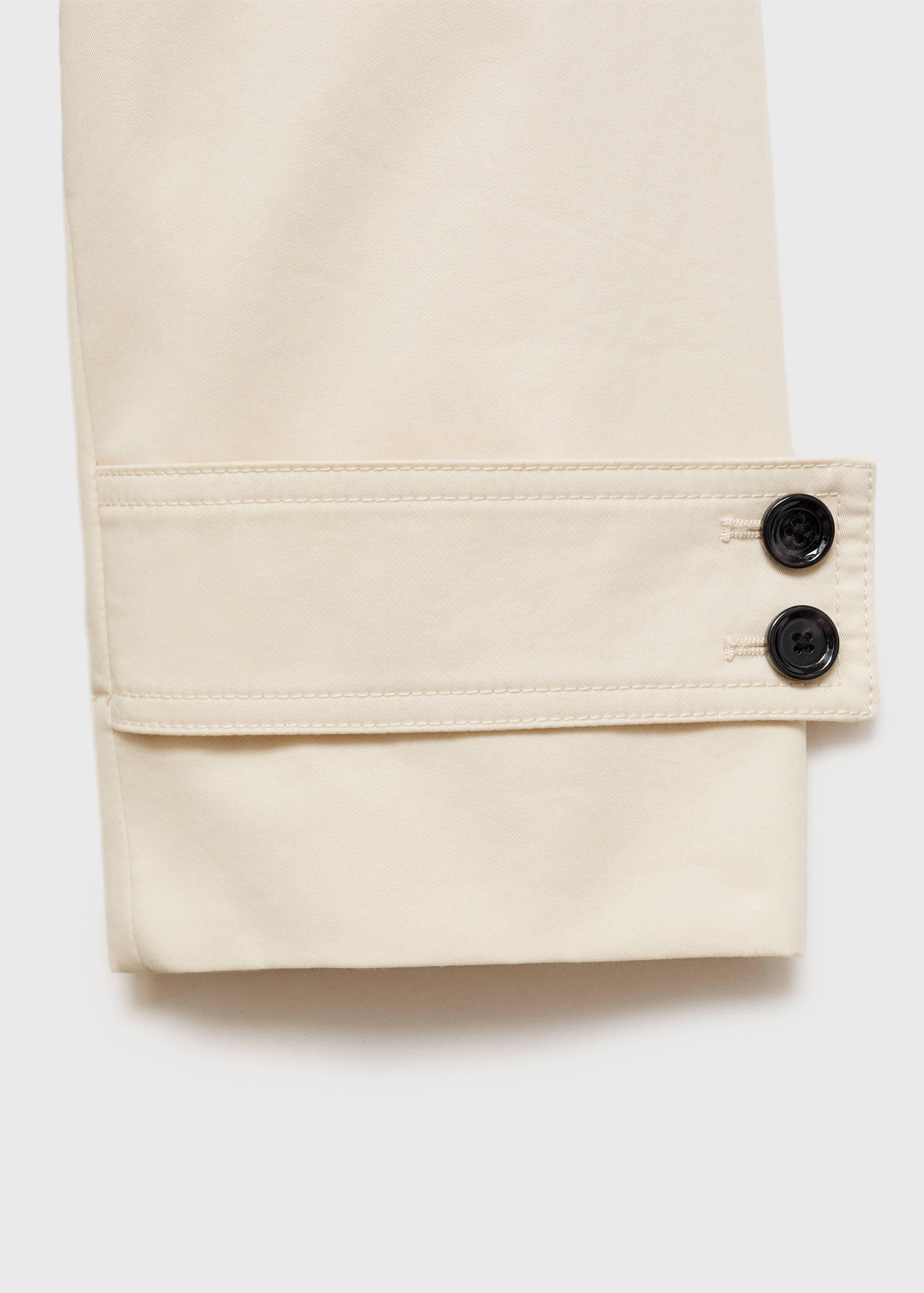 Trench long oversize double boutonnage - Détail de l'article 0