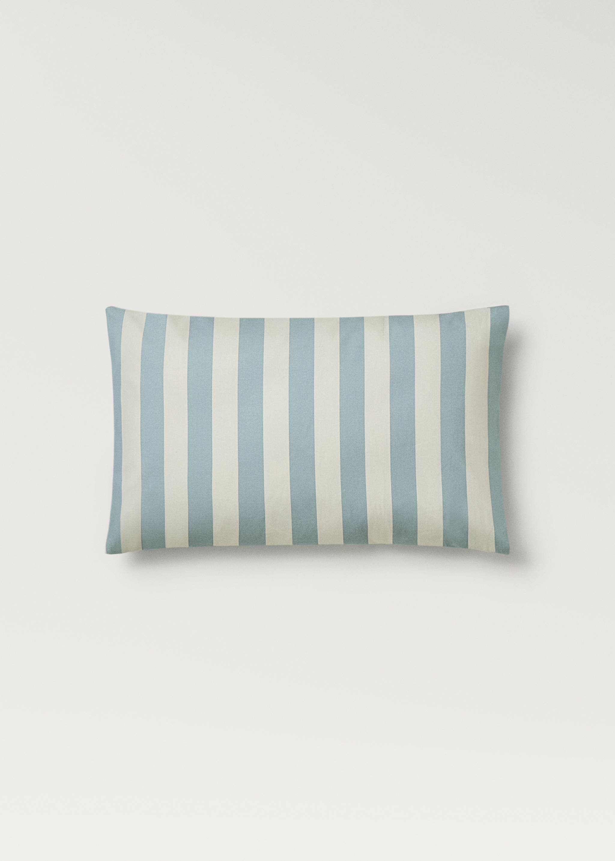 Cotton percale thick-striped children's pillowcase, 30x50 cm - Article without model