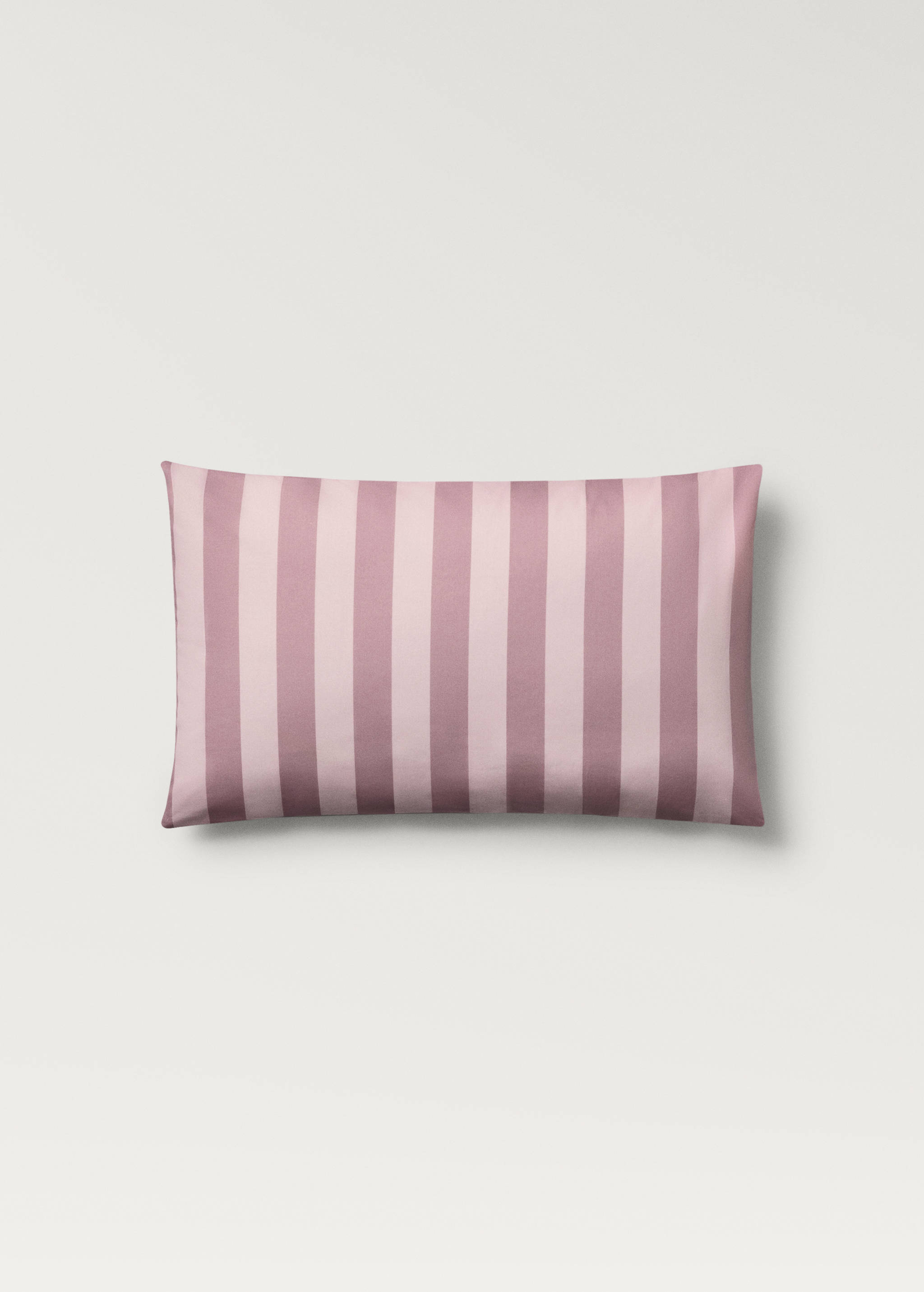 Cotton percale thick-striped children's pillowcase, 30x50 cm - Article without model