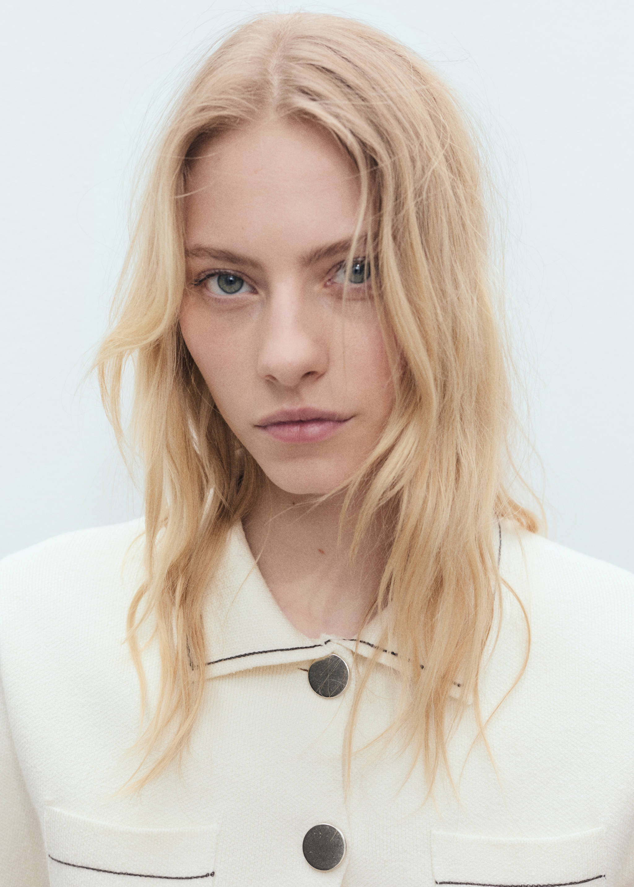 Cárdigan crop ribetes contraste - Detalle del artículo 1