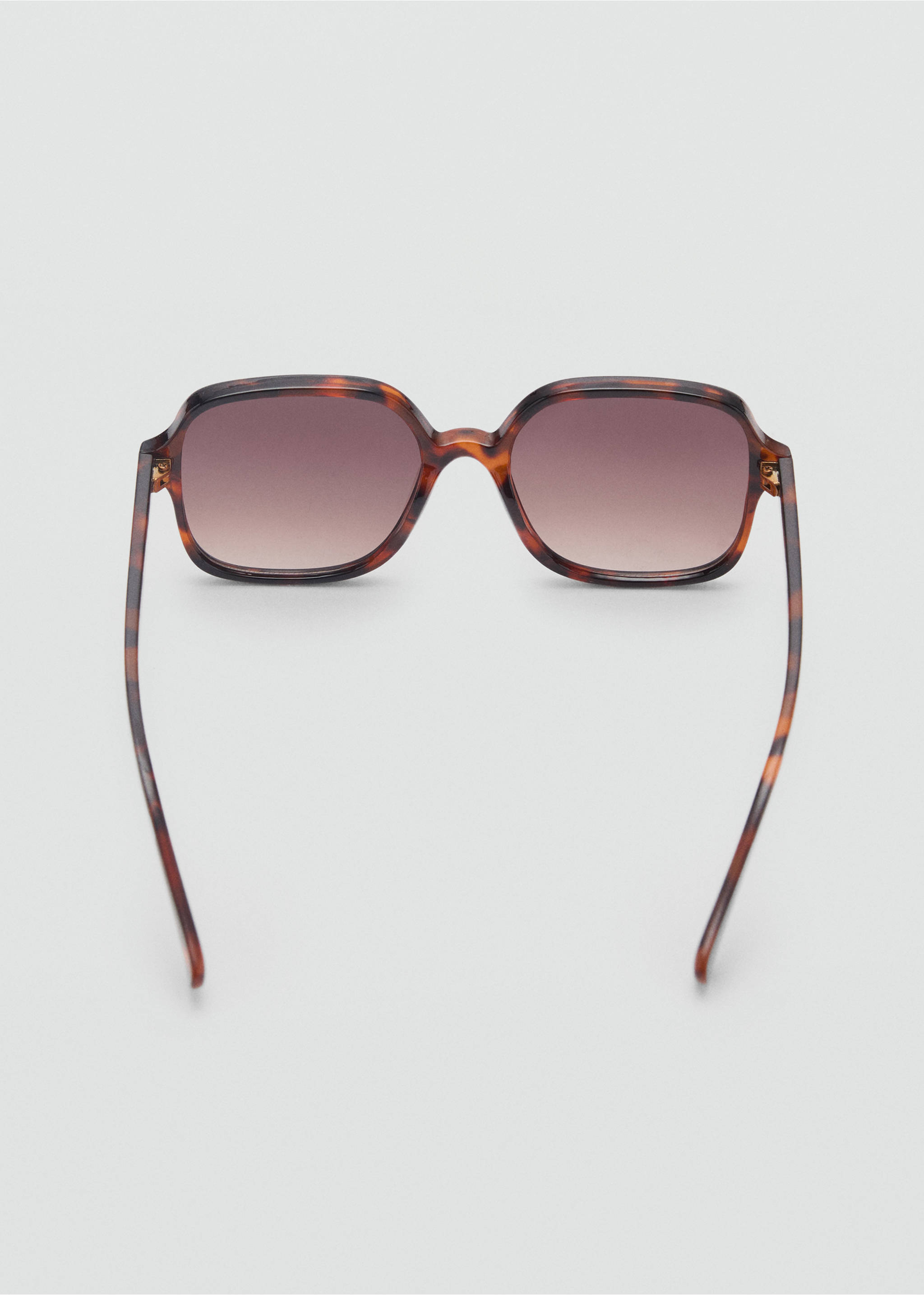 Gafas de sol montura cuadrada - Detalle del artículo 1, Chocolate. Ref: 87054387-00.