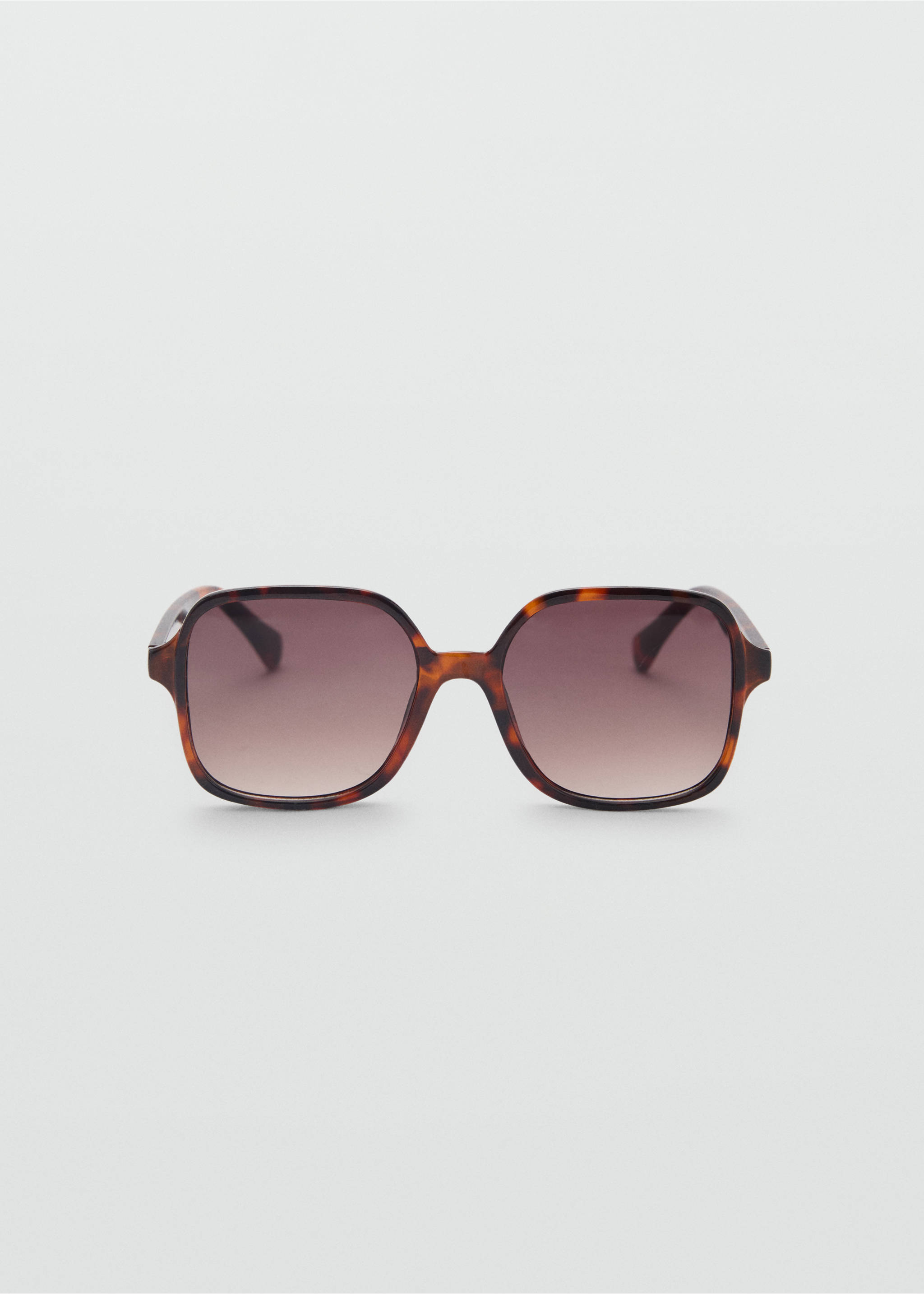 Gafas de sol montura cuadrada - Artículo sin modelo, Chocolate. Ref: 87054387-00.