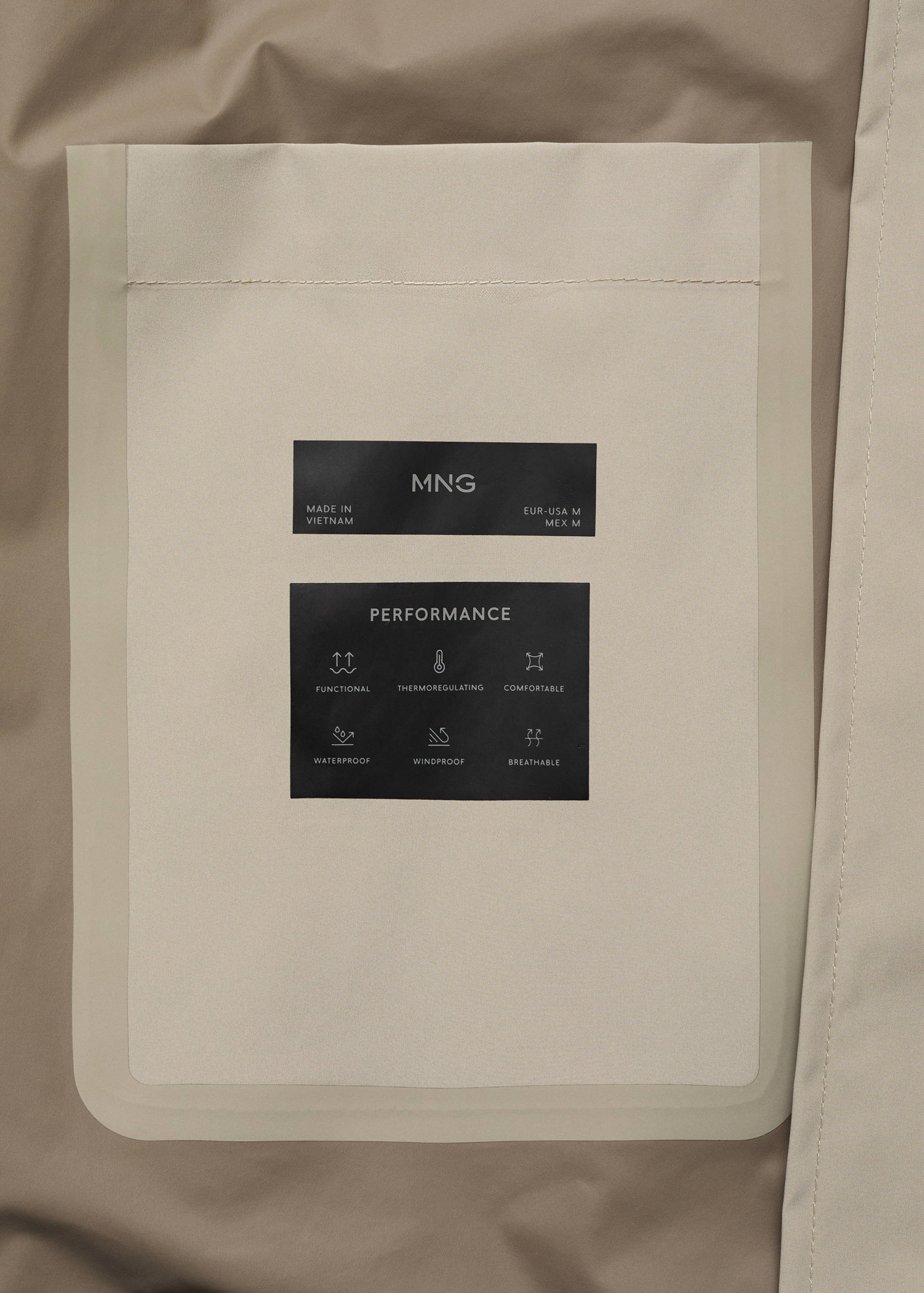 Parca waterproof tecnologia COOLMAX® - Detall de l'article 0