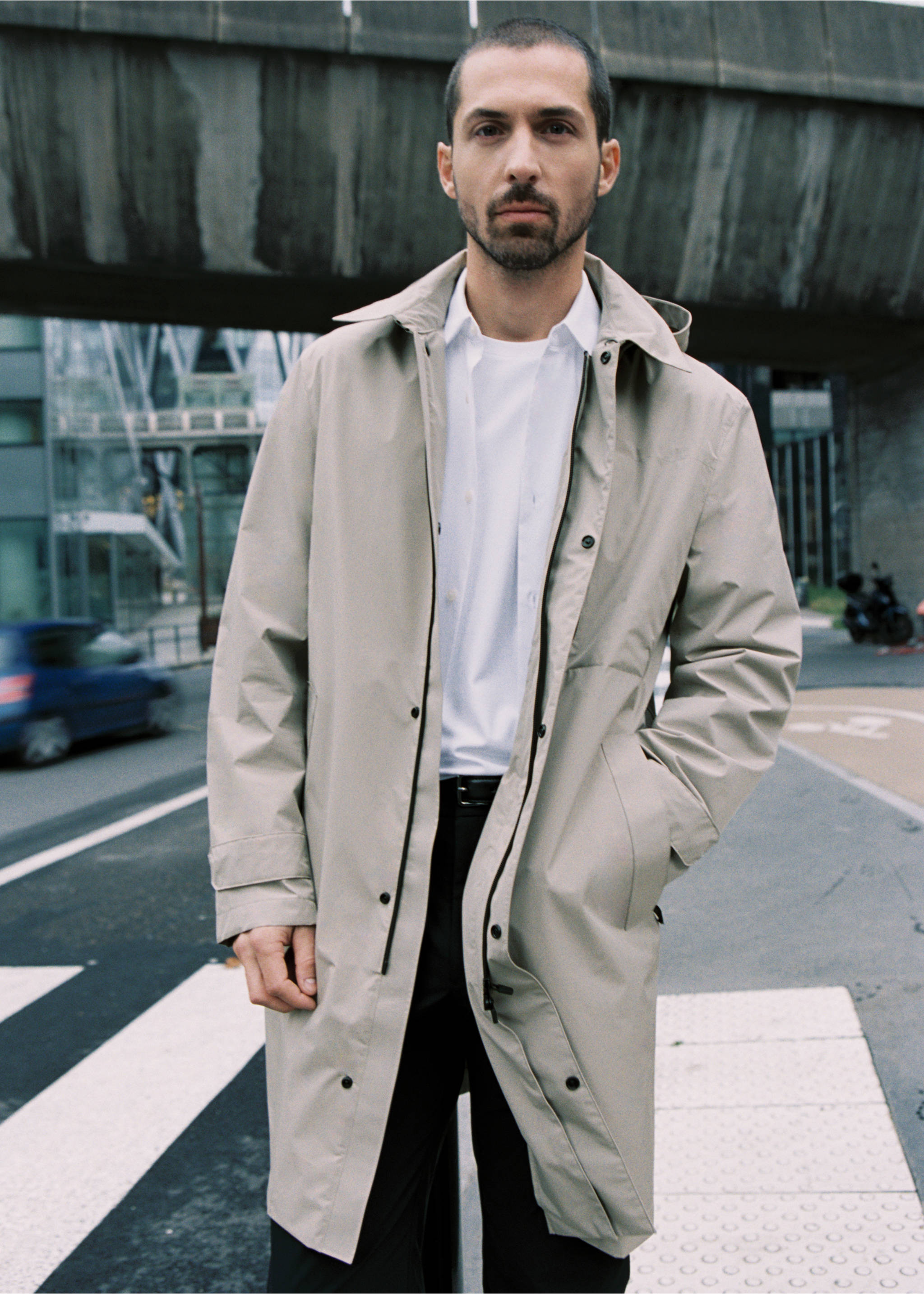 Parca waterproof tecnologia COOLMAX® - Detall de l'article 9, Sorra. Ref: 87054388-00.