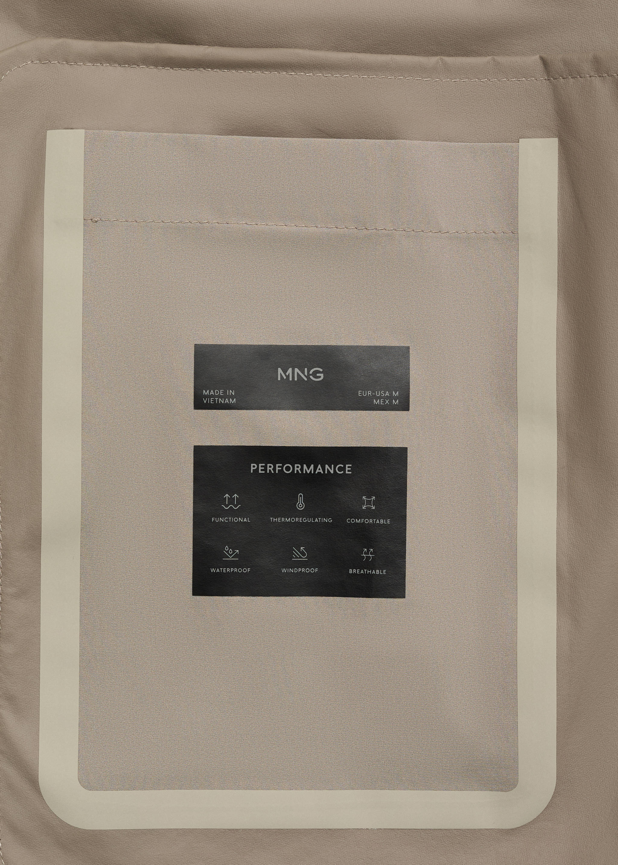 Chaqueta water-repellent bolsillos - Detalle del artículo 0