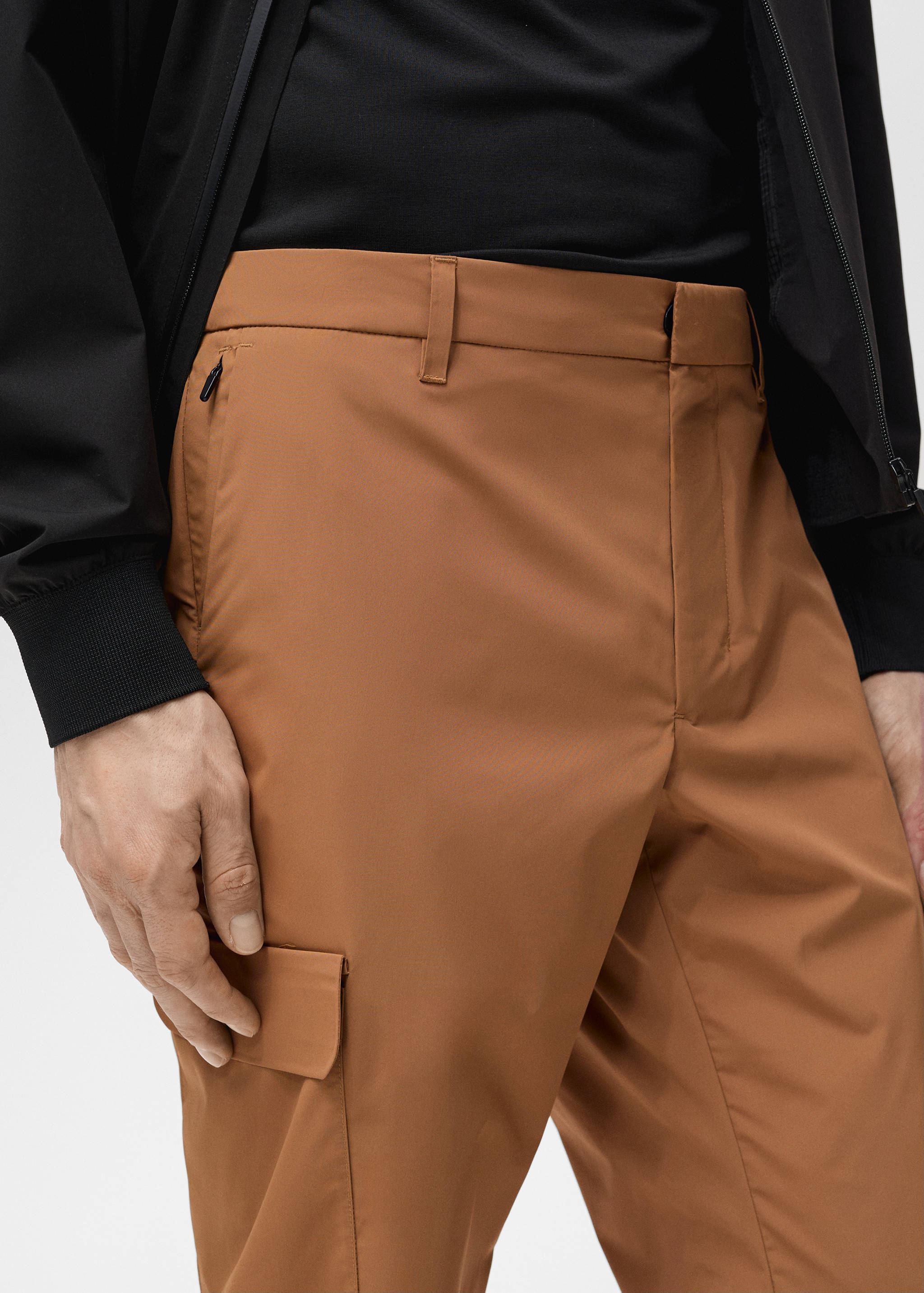 Thermoregulating comfort stretch cargo trousers - Details of the article 4