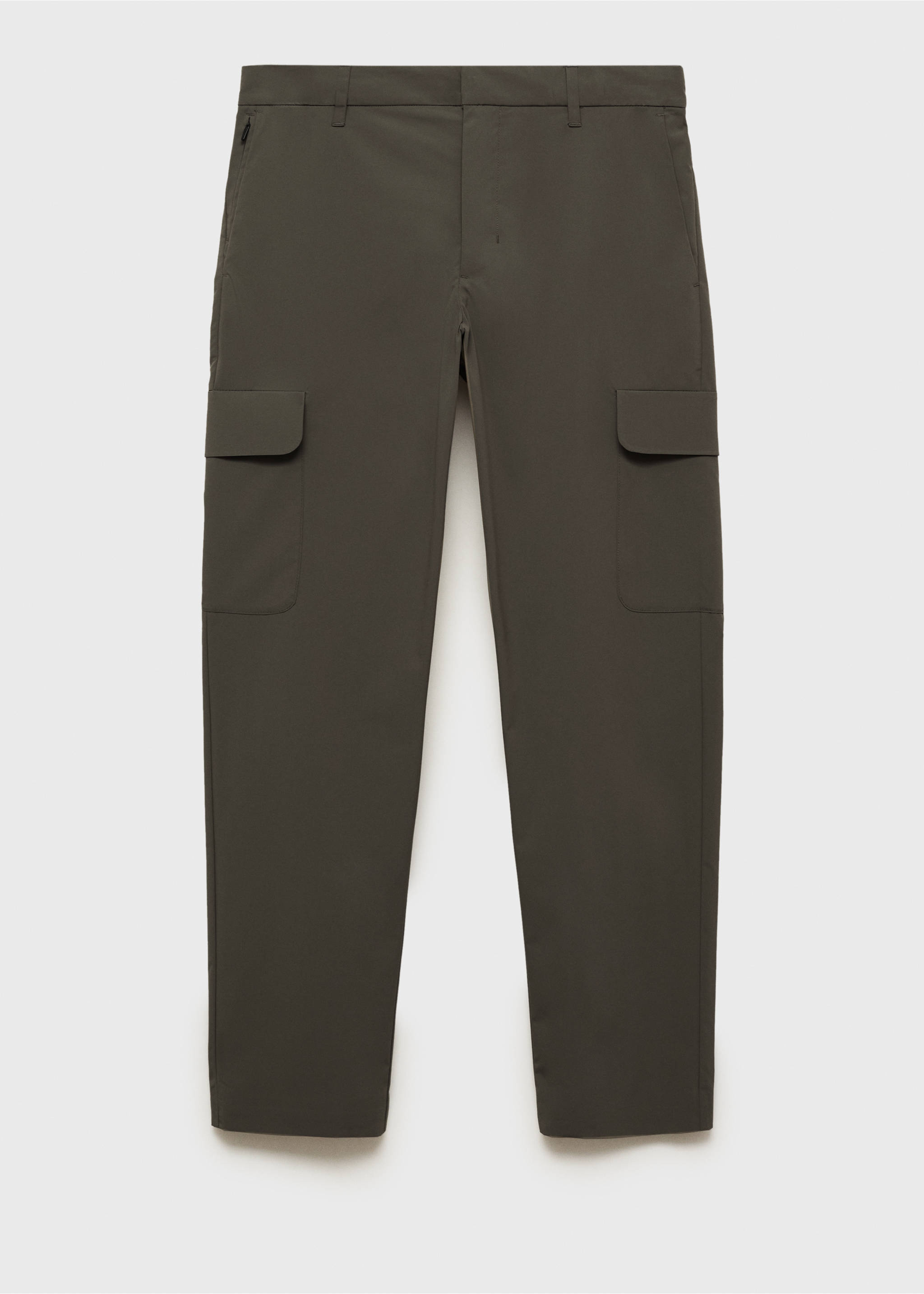 Thermoregulating comfort stretch cargo trousers - Article without model, Medium Green. Ref: 87054390-00.