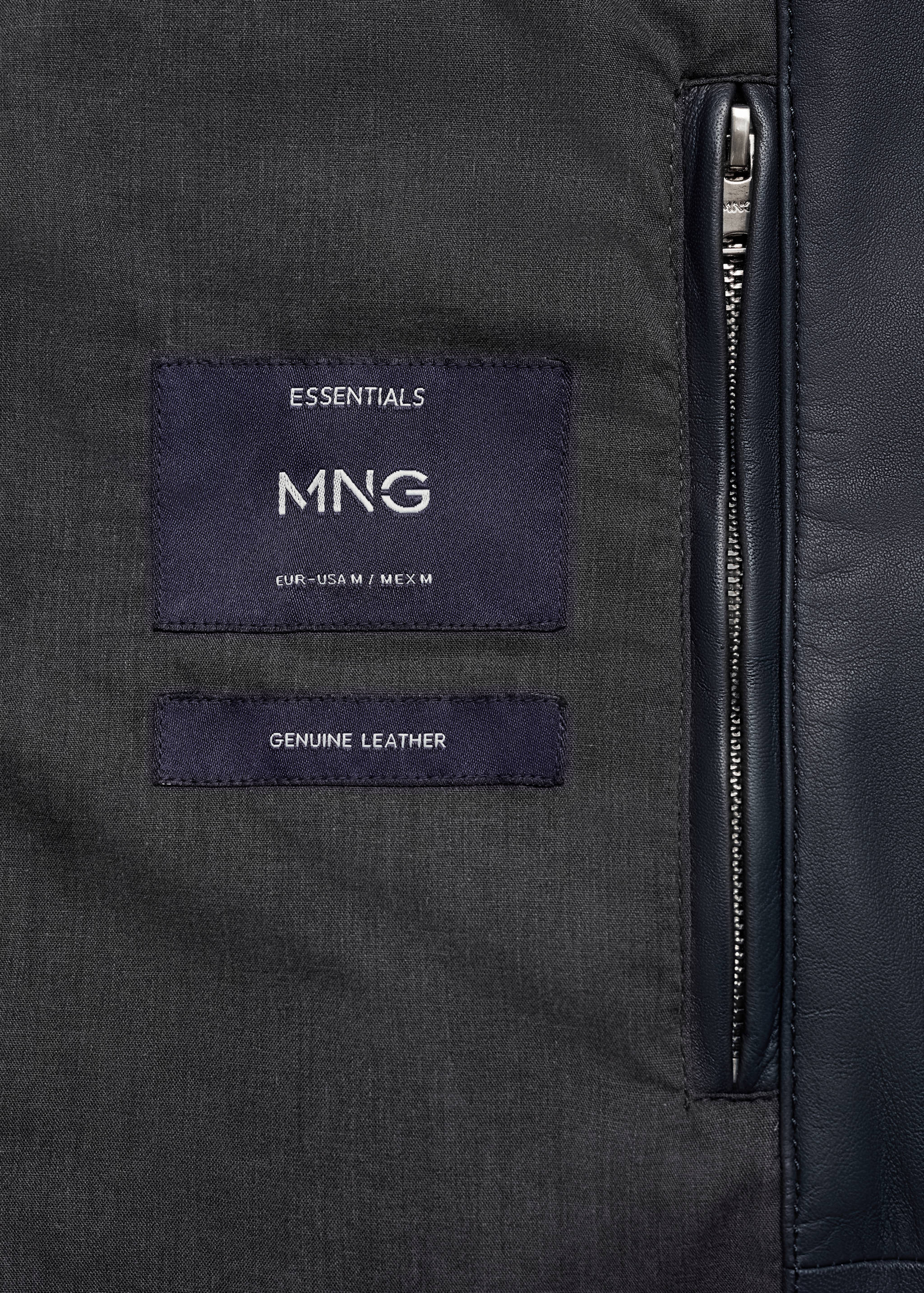 Jakna od nappa kože s džepovima - Detalji artikla 0