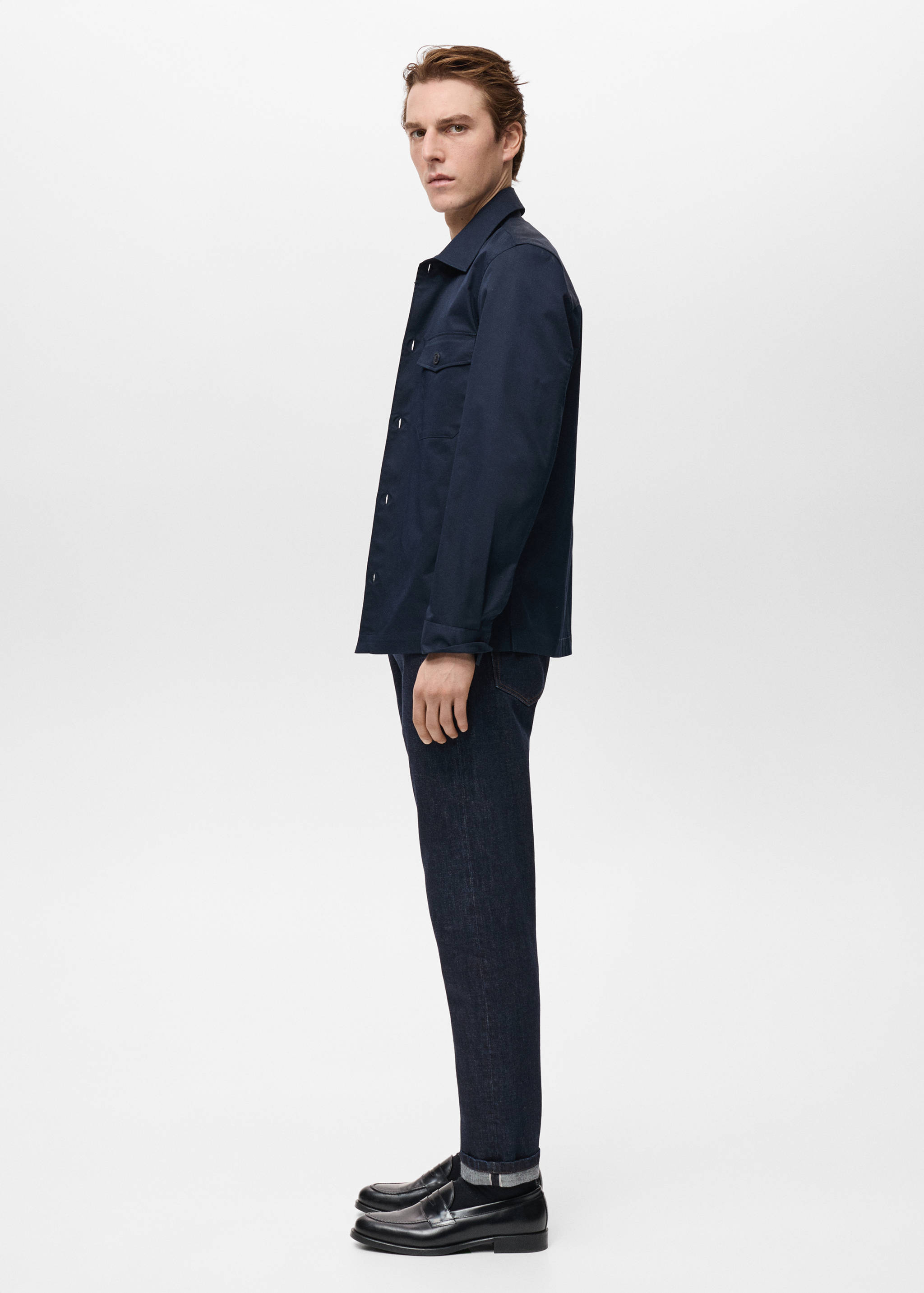 Tapered-fit selvedge jeans - Details of the article 2