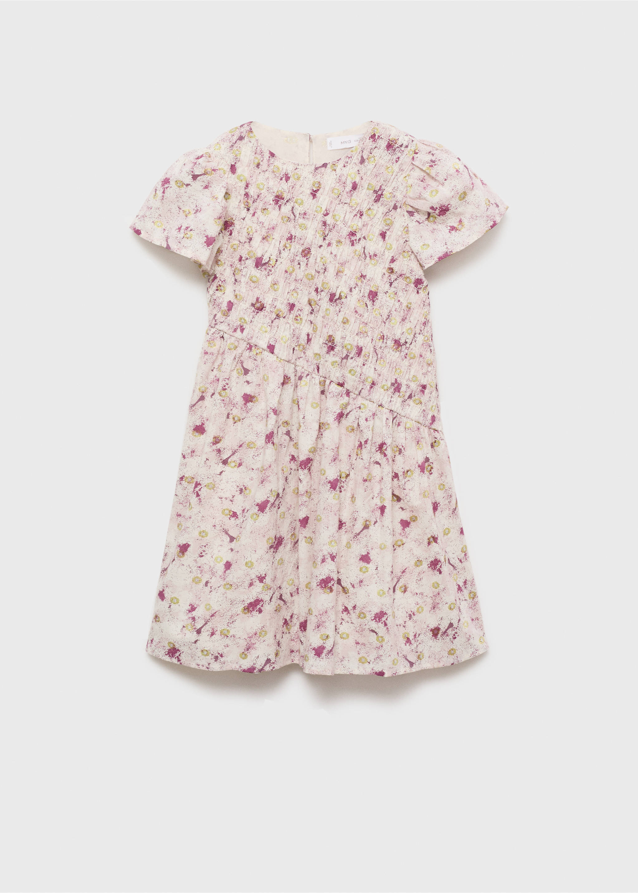 Rochie scurtă cu imprimeu - Articol fără model, Roz. Ref: 87054404-00.