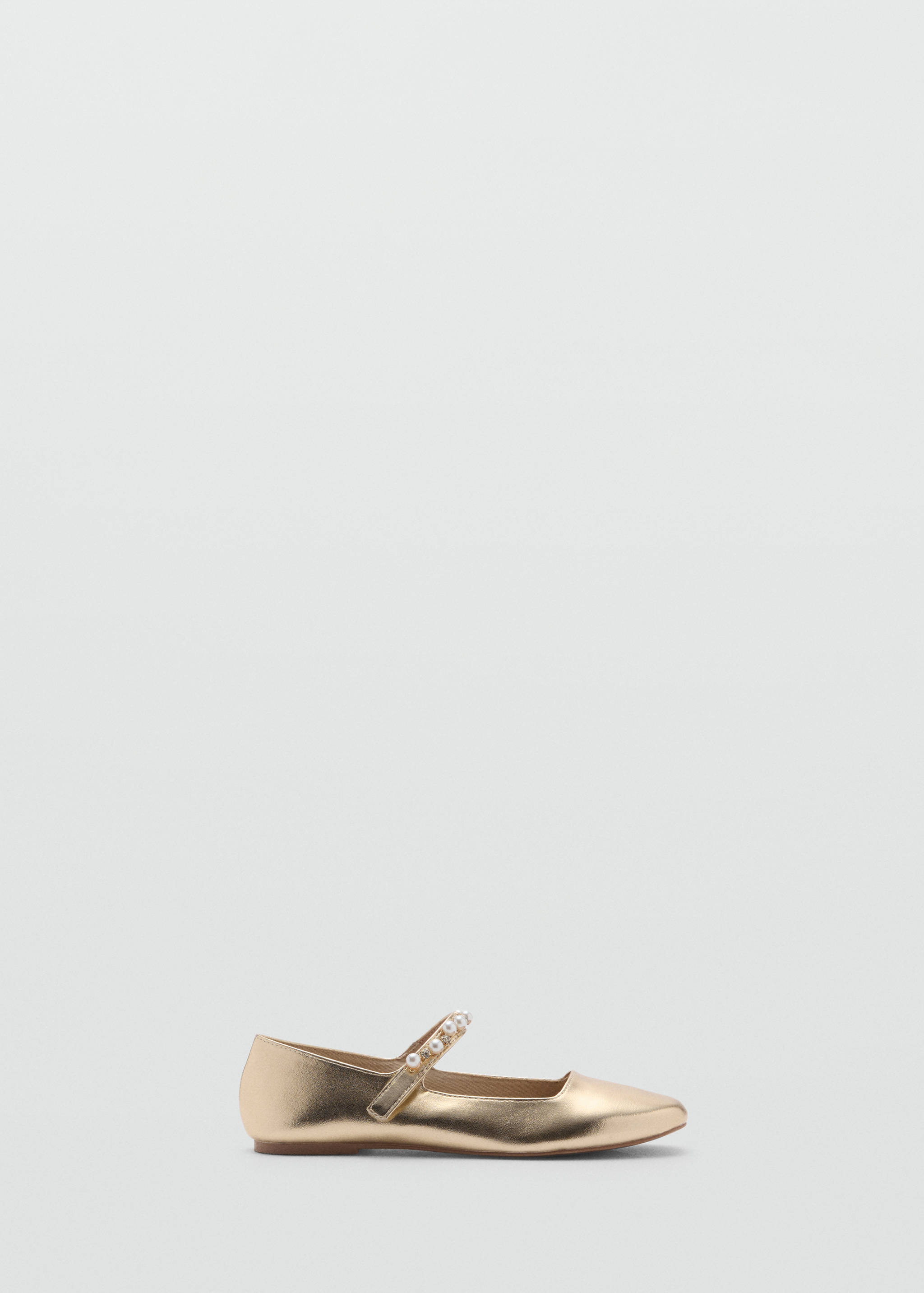Metallic pearl ballet flats - Article without model