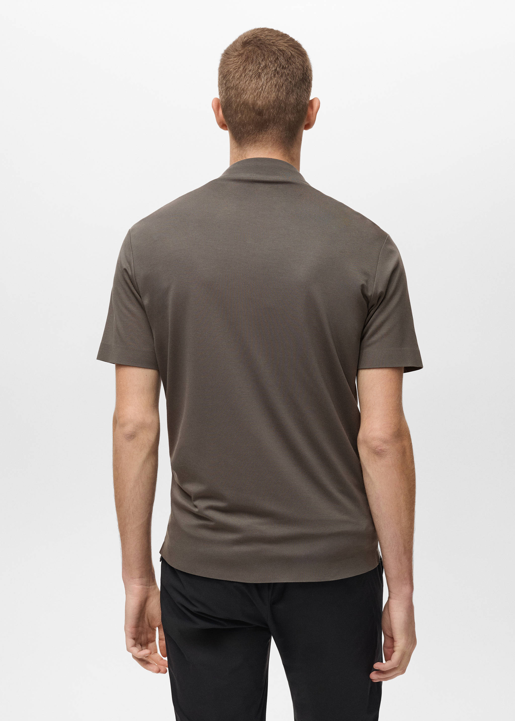 COOLMAX® slim-fit polo shirt - Reverse of the article