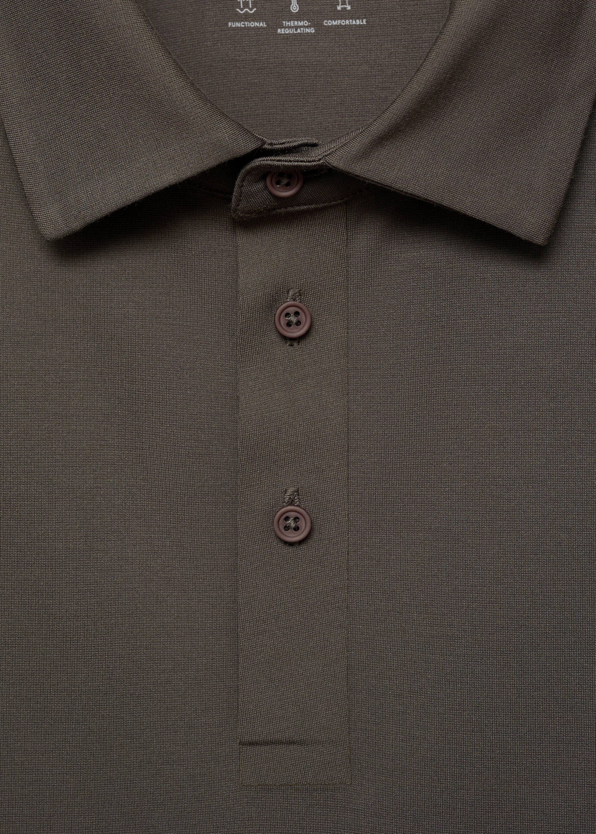 COOLMAX® slim-fit polo shirt - Details of the article 8