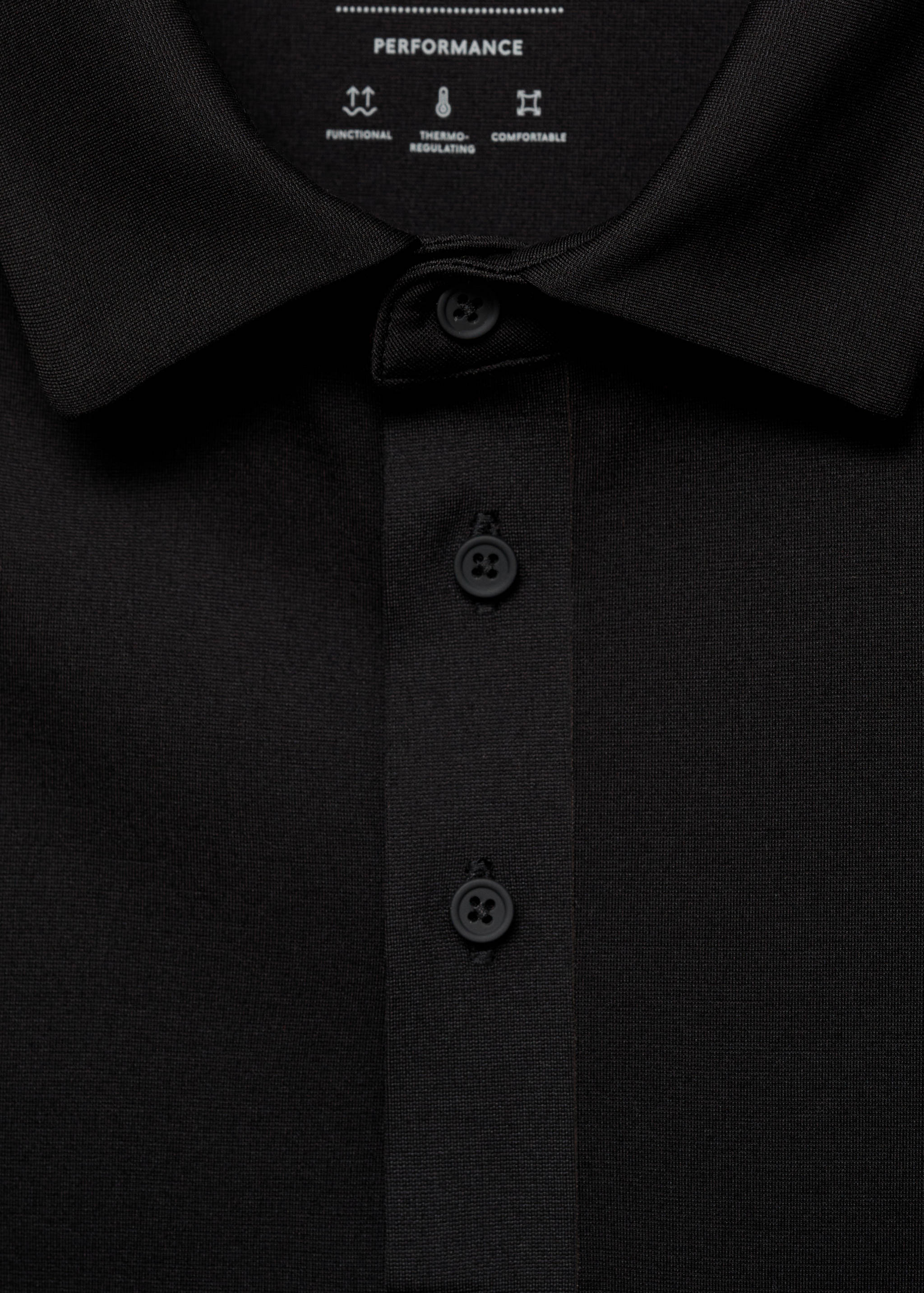 COOLMAX® slim-fit polo shirt - Details of the article 8