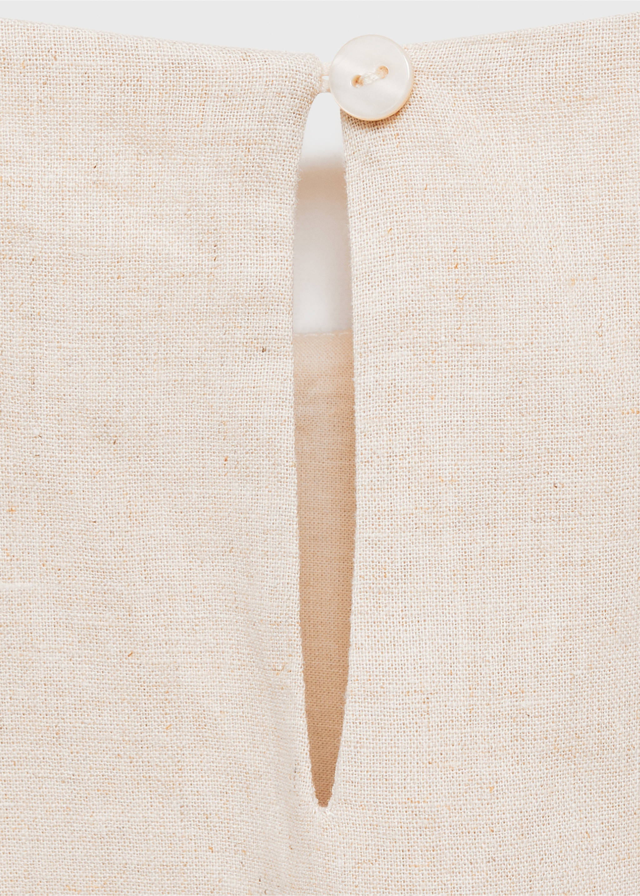 Vestit lli detall frunzit - Detall de l'article 8, Gris clar/pastel. Ref: 87054407-00.
